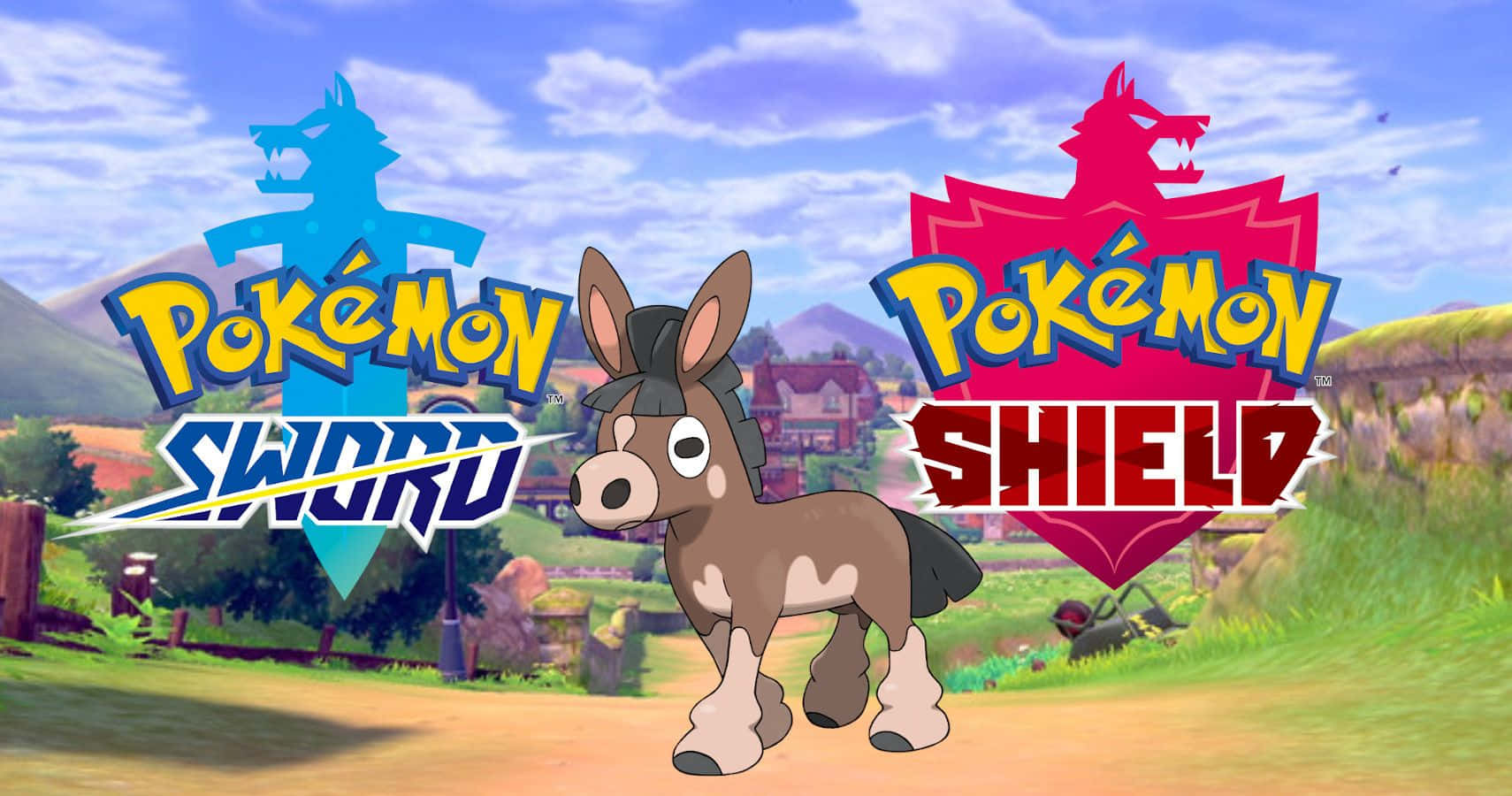 Mudbray לפוקימון חרב ומגן טפט