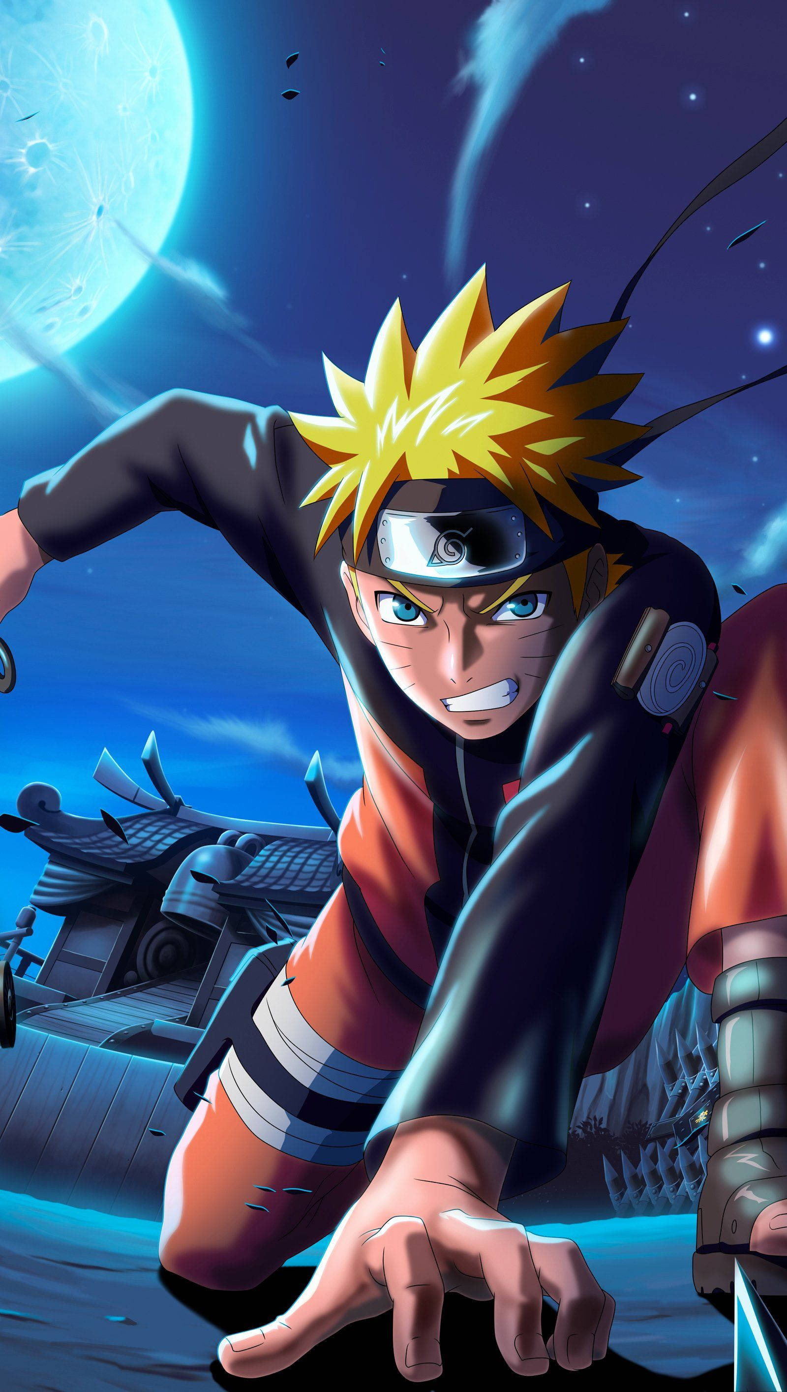קרב מונלייט אינטנסיבי - Naruto Mobile 4K טפט
