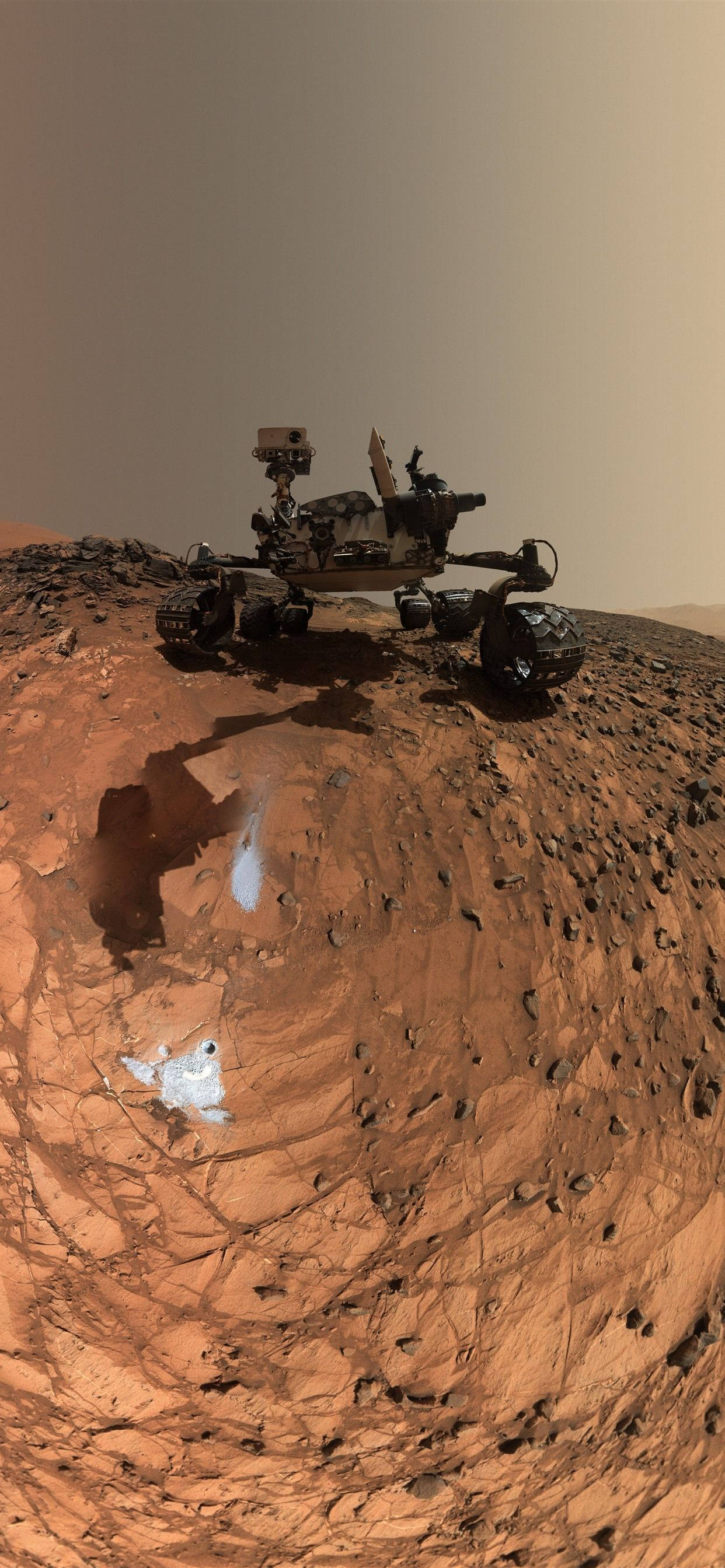 NASA אייפון קיוריוסיטי טפט