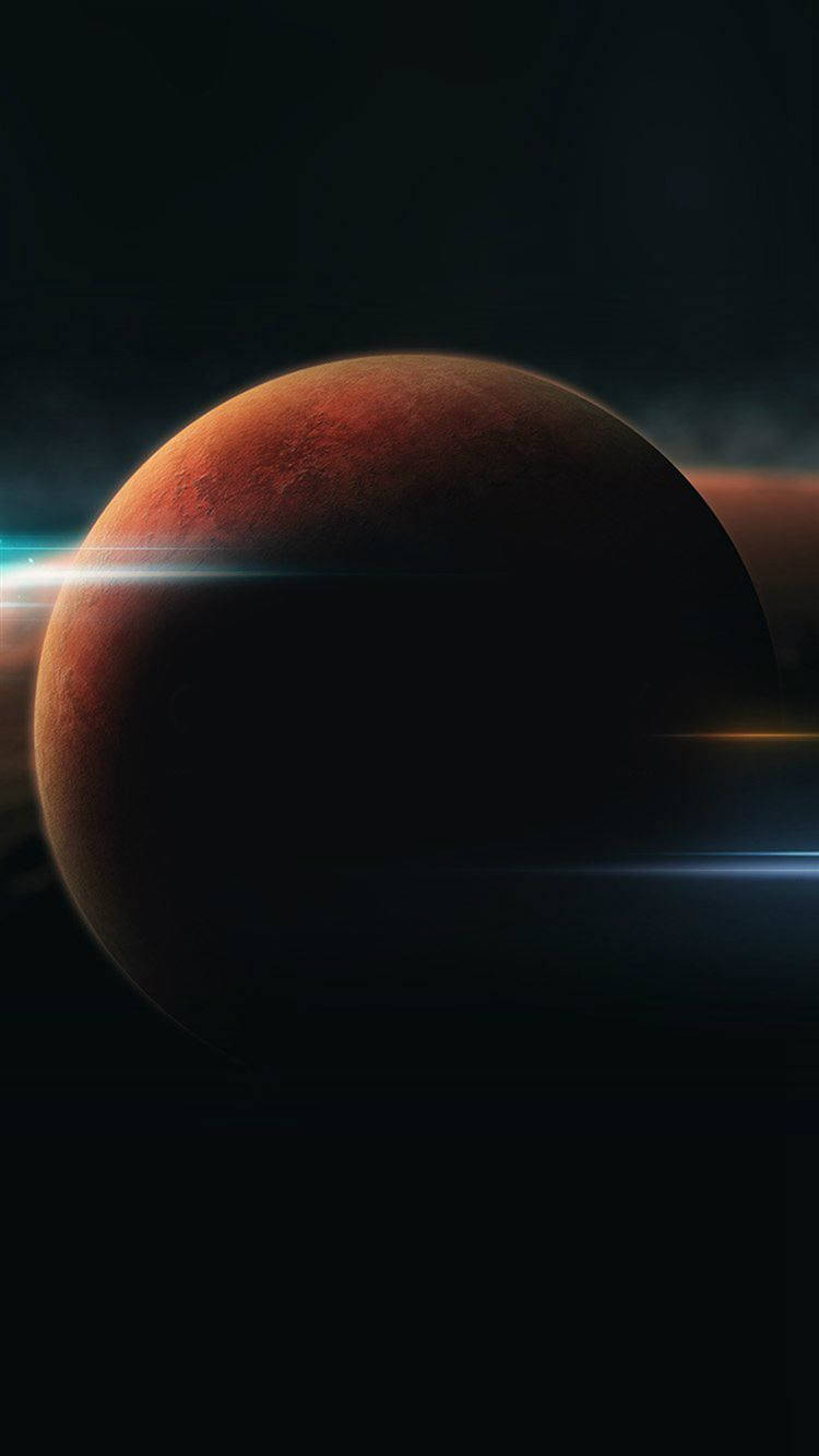 NASA אייפון מאדים כהה טפט