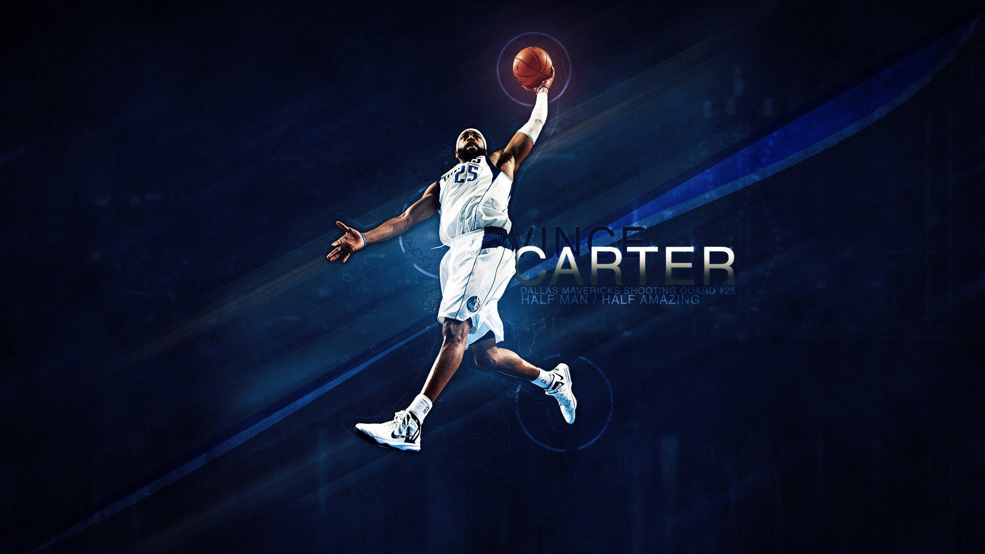 תמונה של וינס קרטר מה-NBA טפט