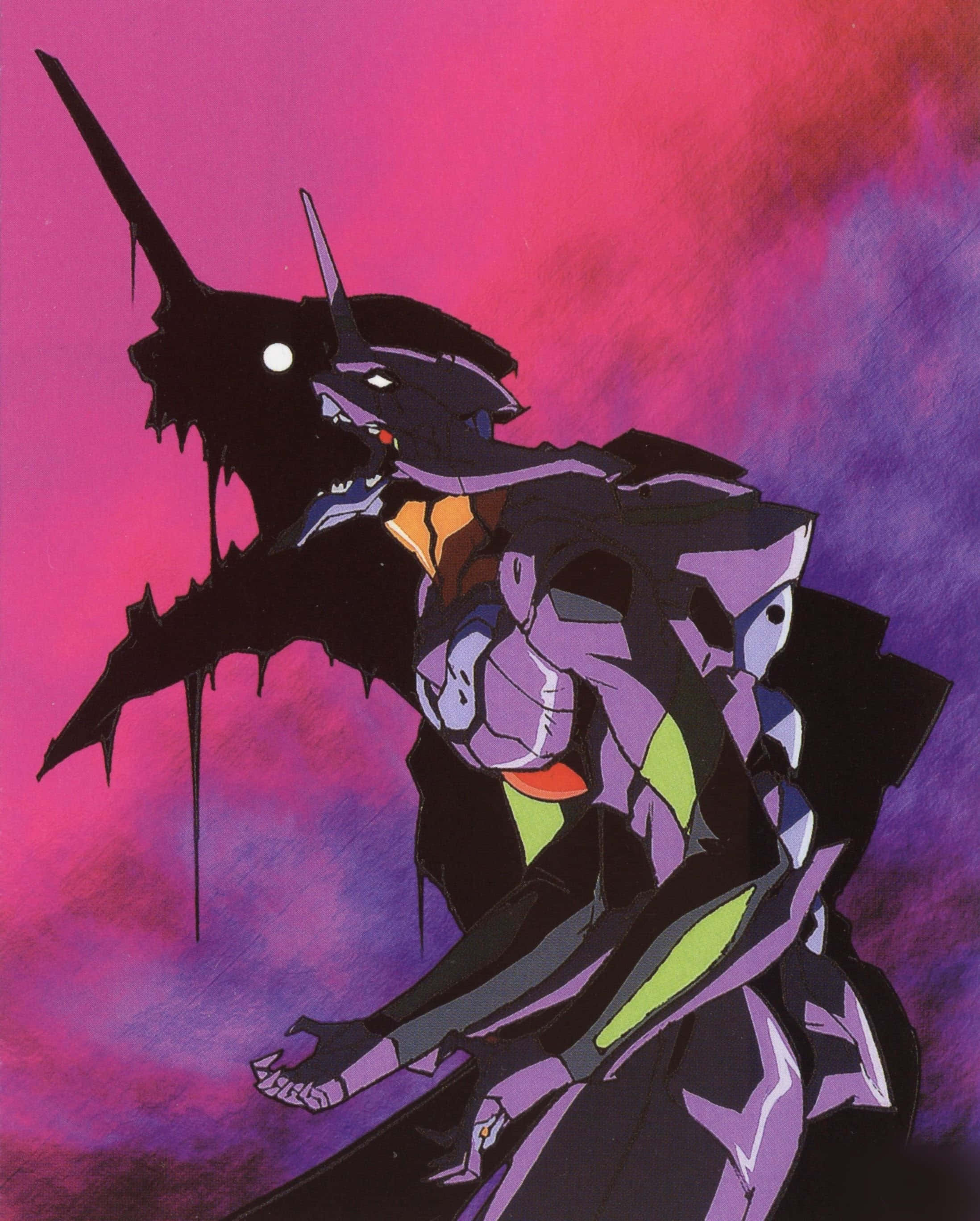 מבט לעולמו של Neon Genesis Evangelion טפט