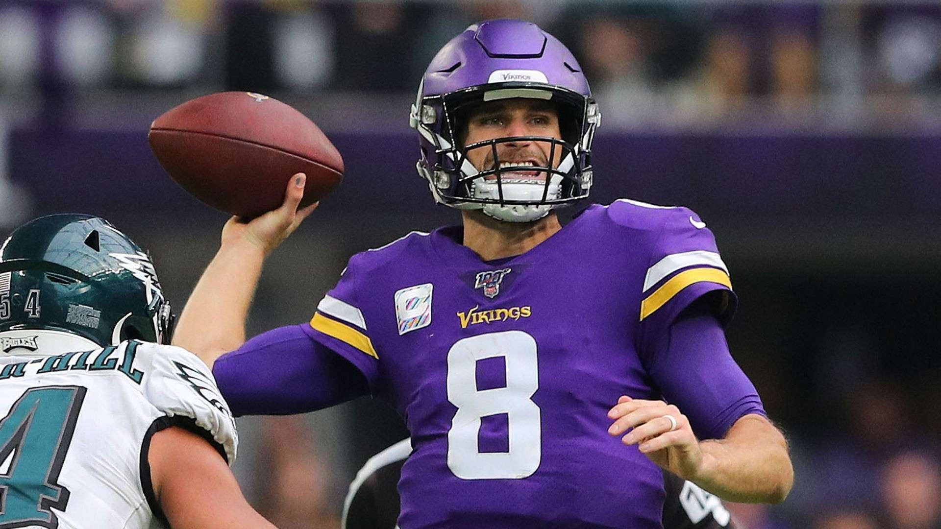 NFL פוטבול מקצועי קירק קאזינס טפט
