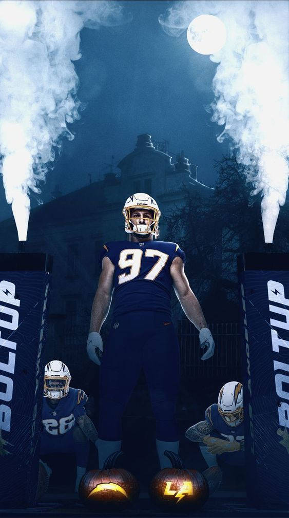 ג'ואי בוסה כניסה למשחק NFL טפט