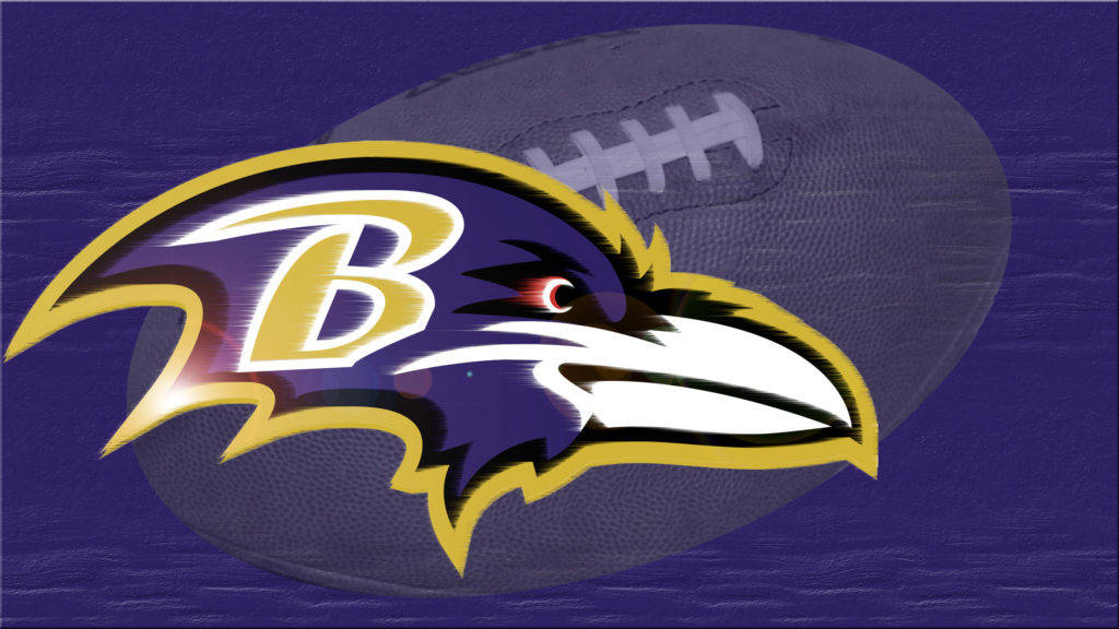 לוגו קבוצת הפוטבול NFL בולטימור רייבנס טפט