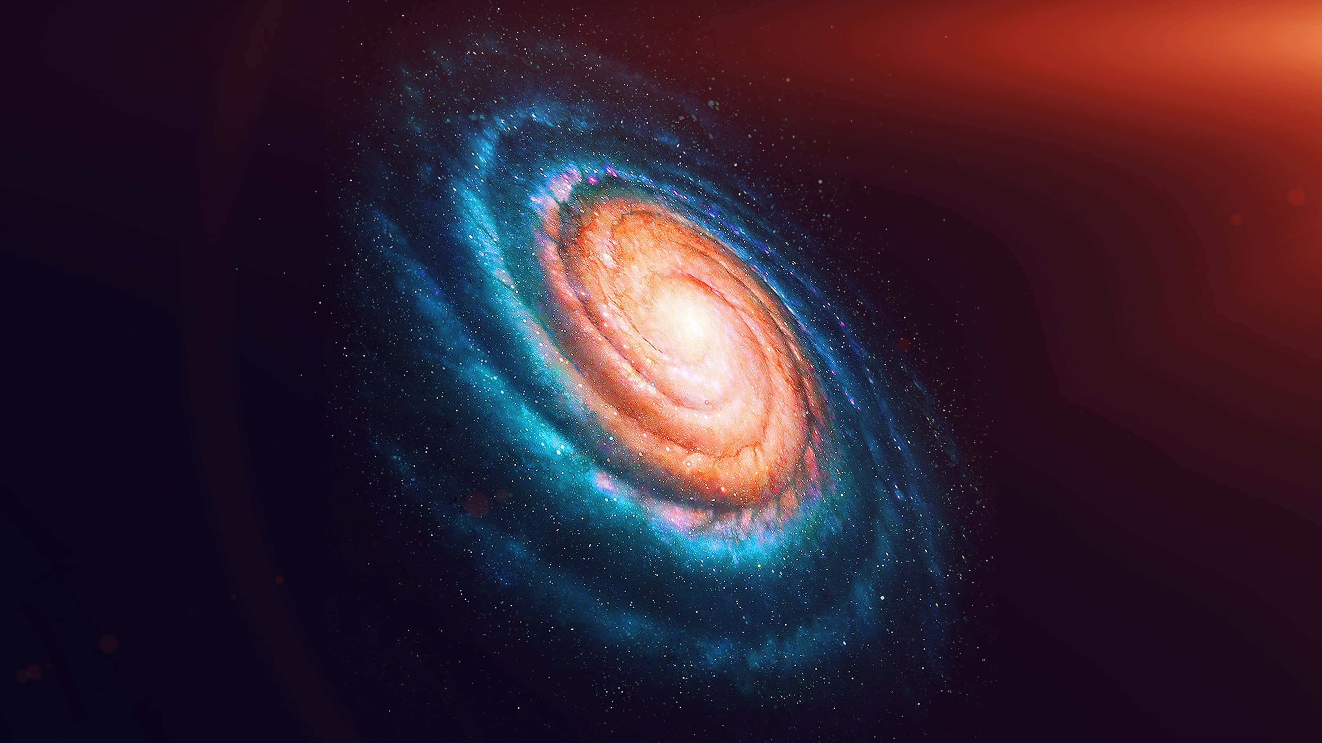 גלקסיית NGC 1232 ב-4K טפט