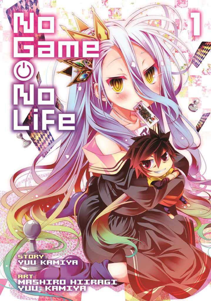 תמונת הרומן הראשון של No Game No Life טפט