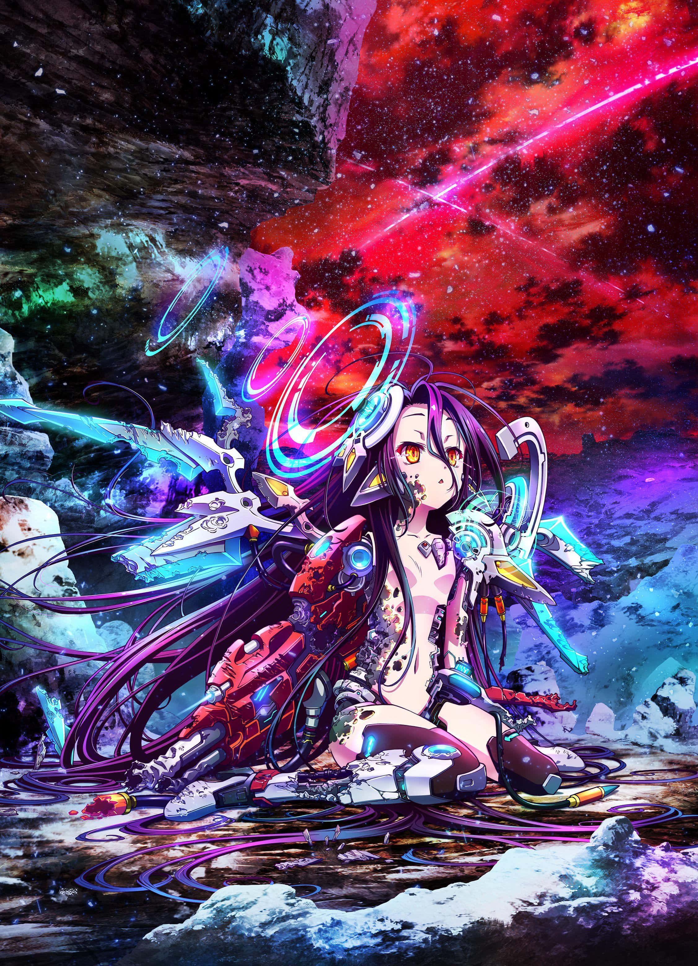 העולם היפה של No Game No Life, שבו הכל יכול לקרות. טפט