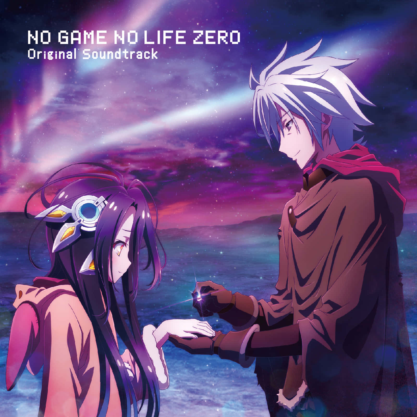 שני האלים השולטים ביקום – סורה ושירו מ-No Game No Life טפט