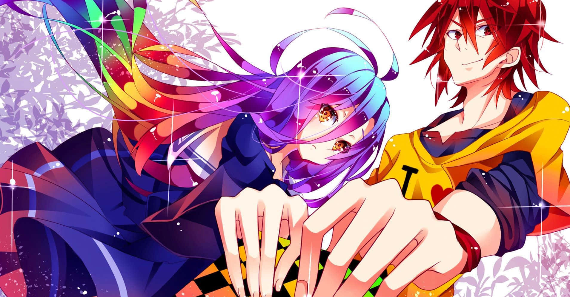 שני צעדים קרובים יותר לניצחון ב-No Game No Life טפט