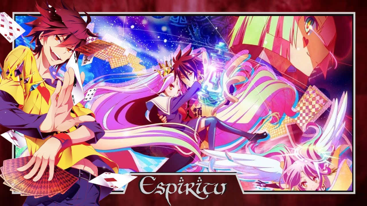 תמונת כריכה של No Game No Life Espiritu טפט