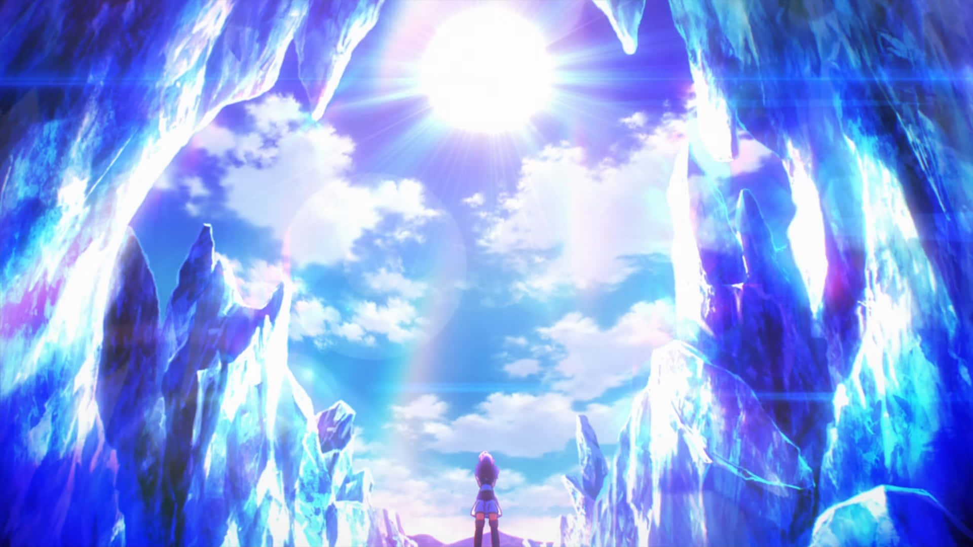 תמונת אור שמש בהיר של No Game No Life טפט