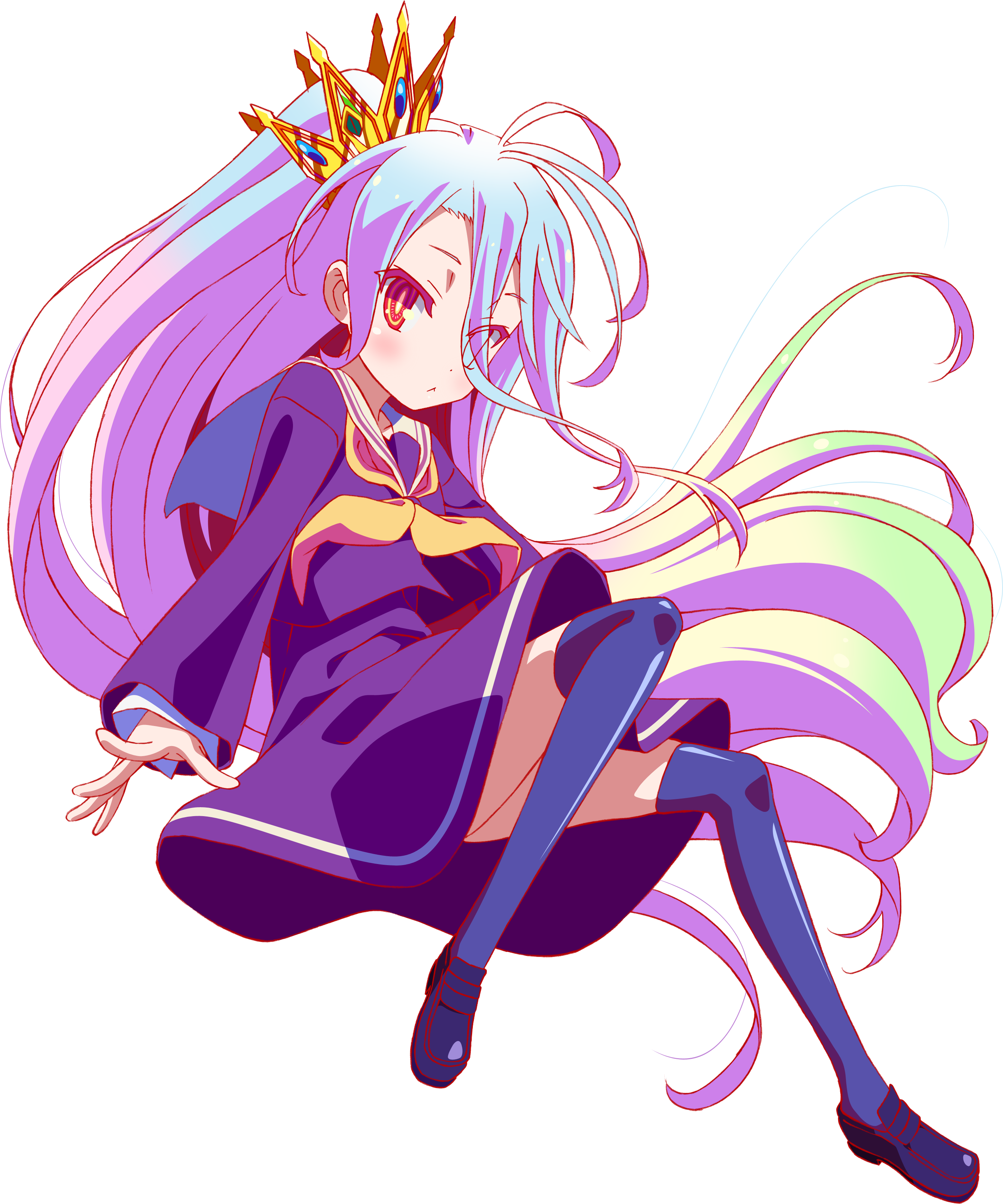 מציגים את No Game No Life; המשחק לכולם טפט