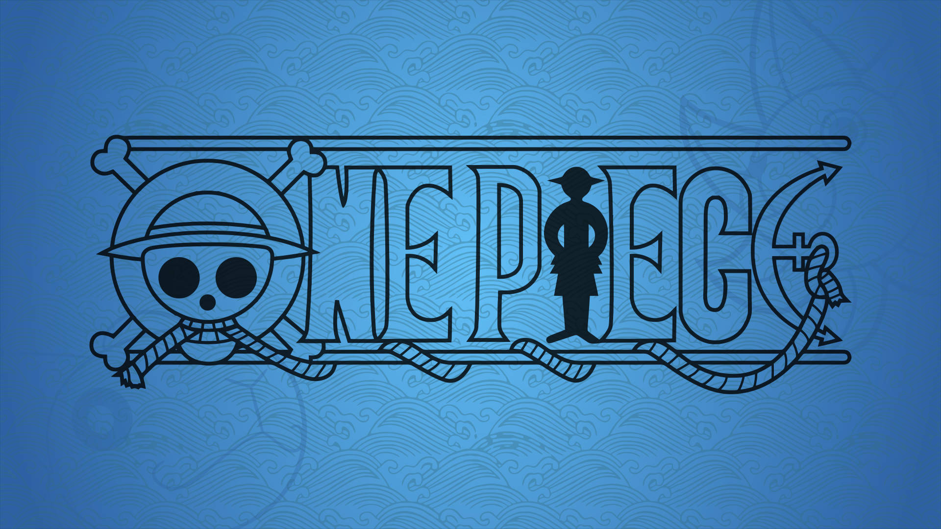 לוגו One Piece 4K טפט
