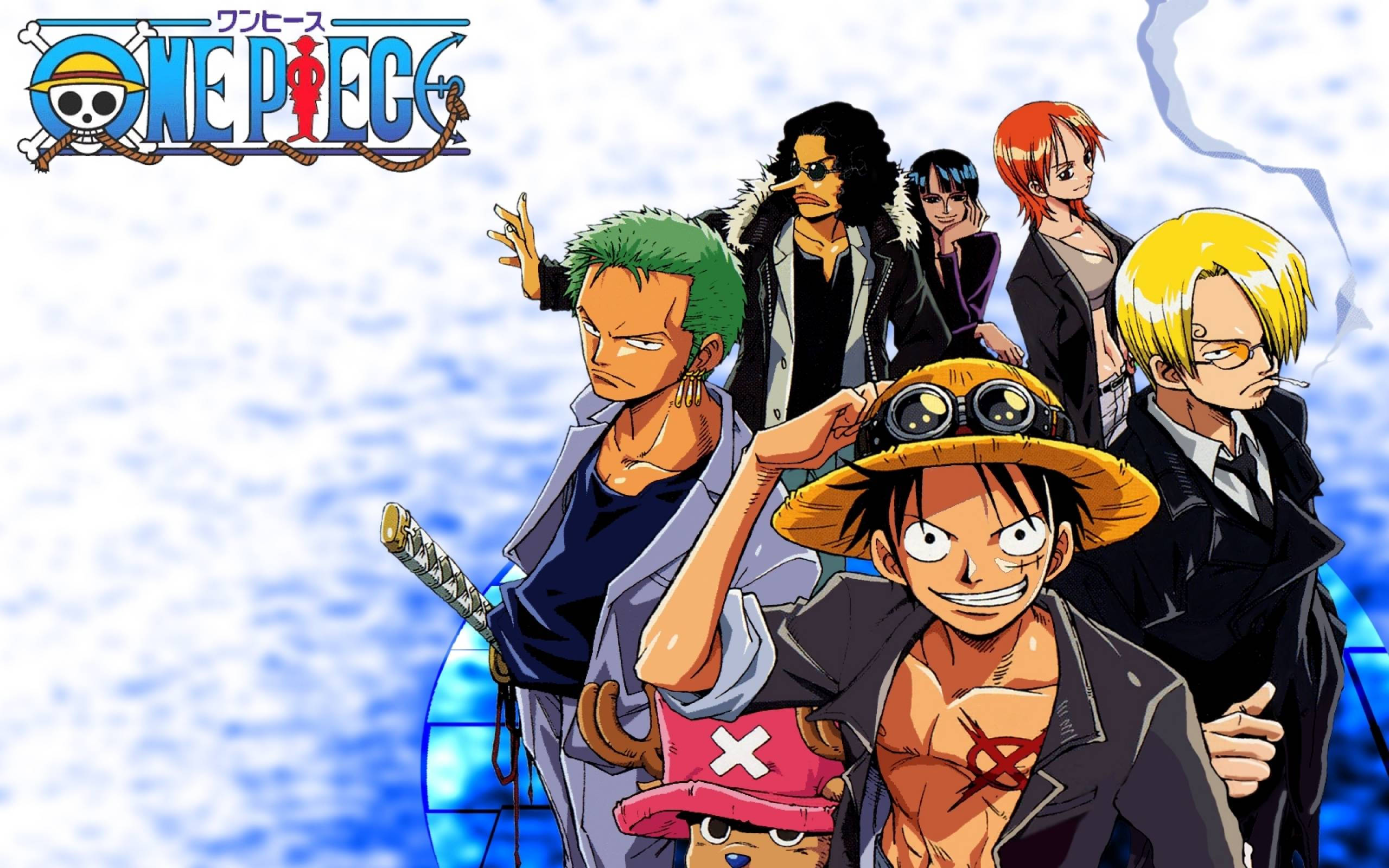 לוגו אנימה One Piece 4K טפט