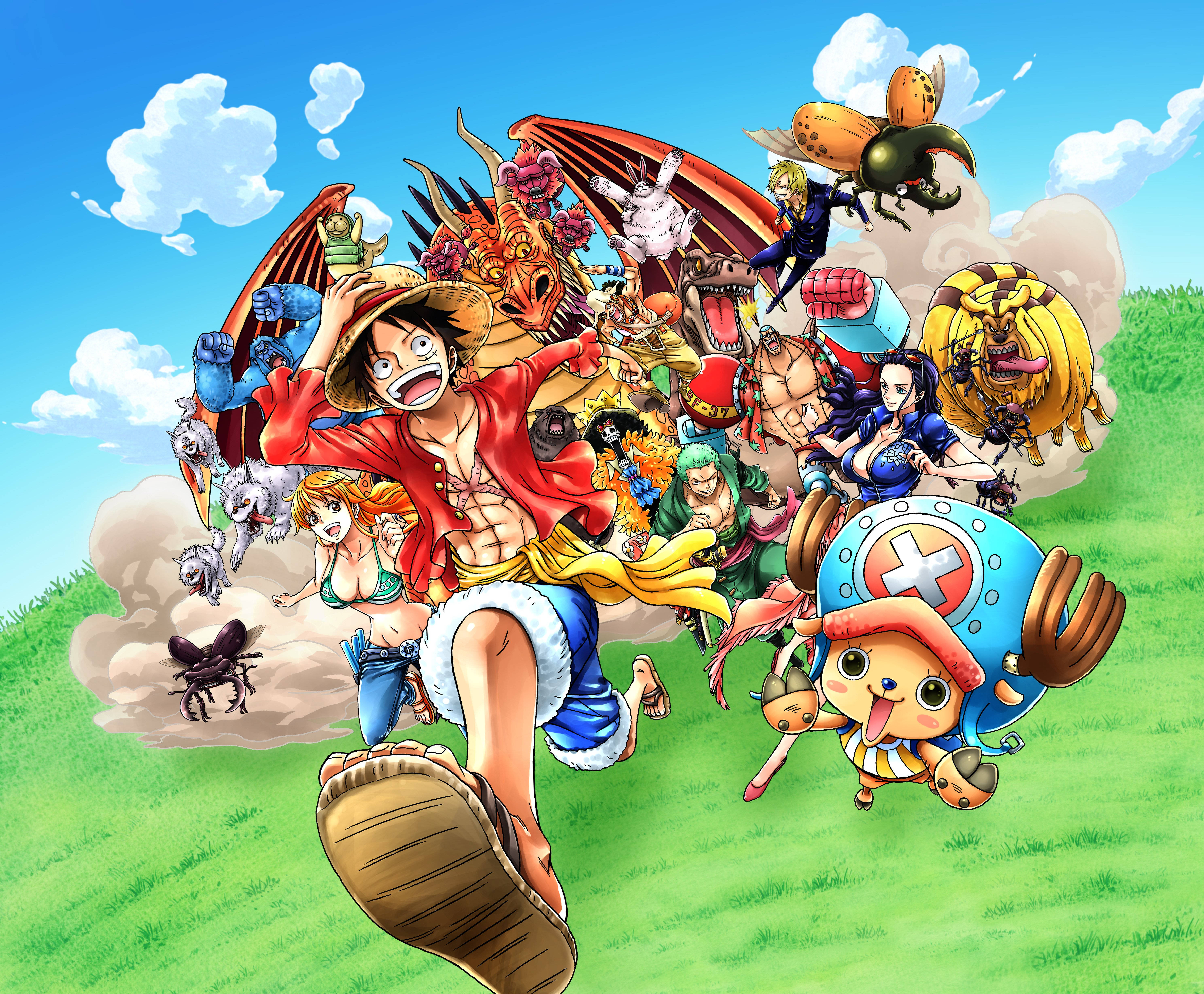 אנימת One Piece 4K טפט