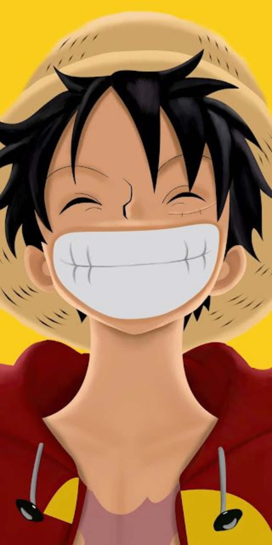 לופי מחייך מטלפון One Piece טפט