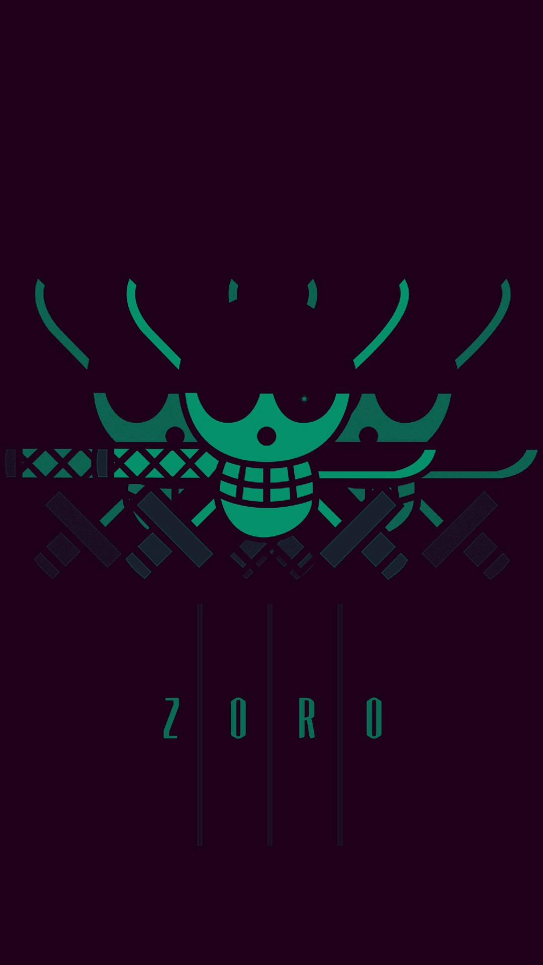 One Piece טלפון זורו ג'ולי רוג'ר טפט