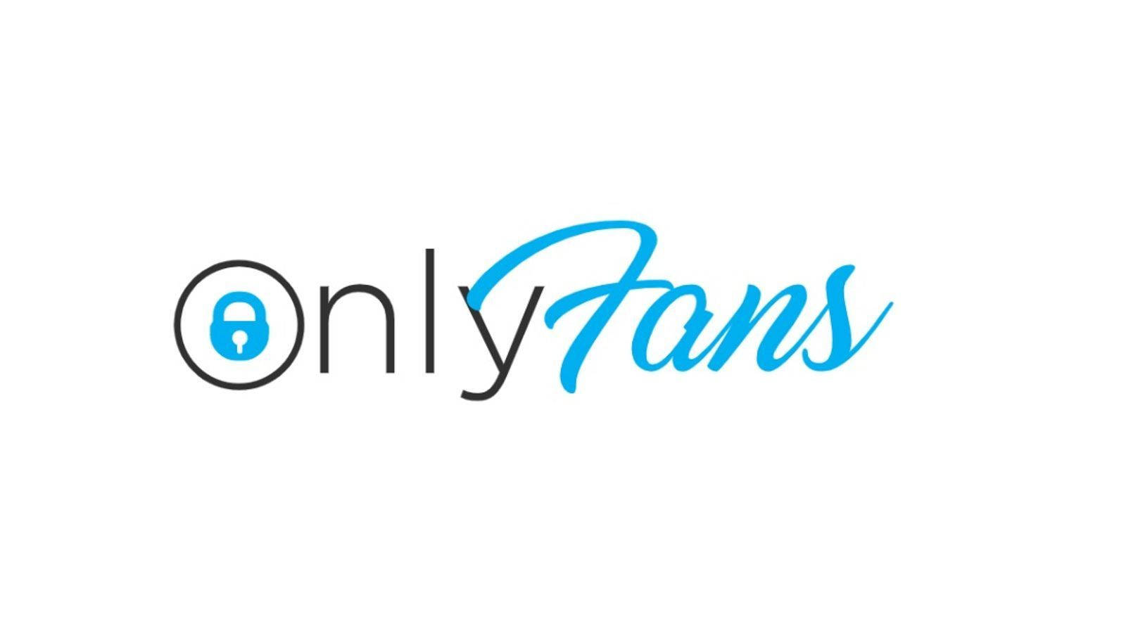 לוגו מנעול פשוט של OnlyFans טפט