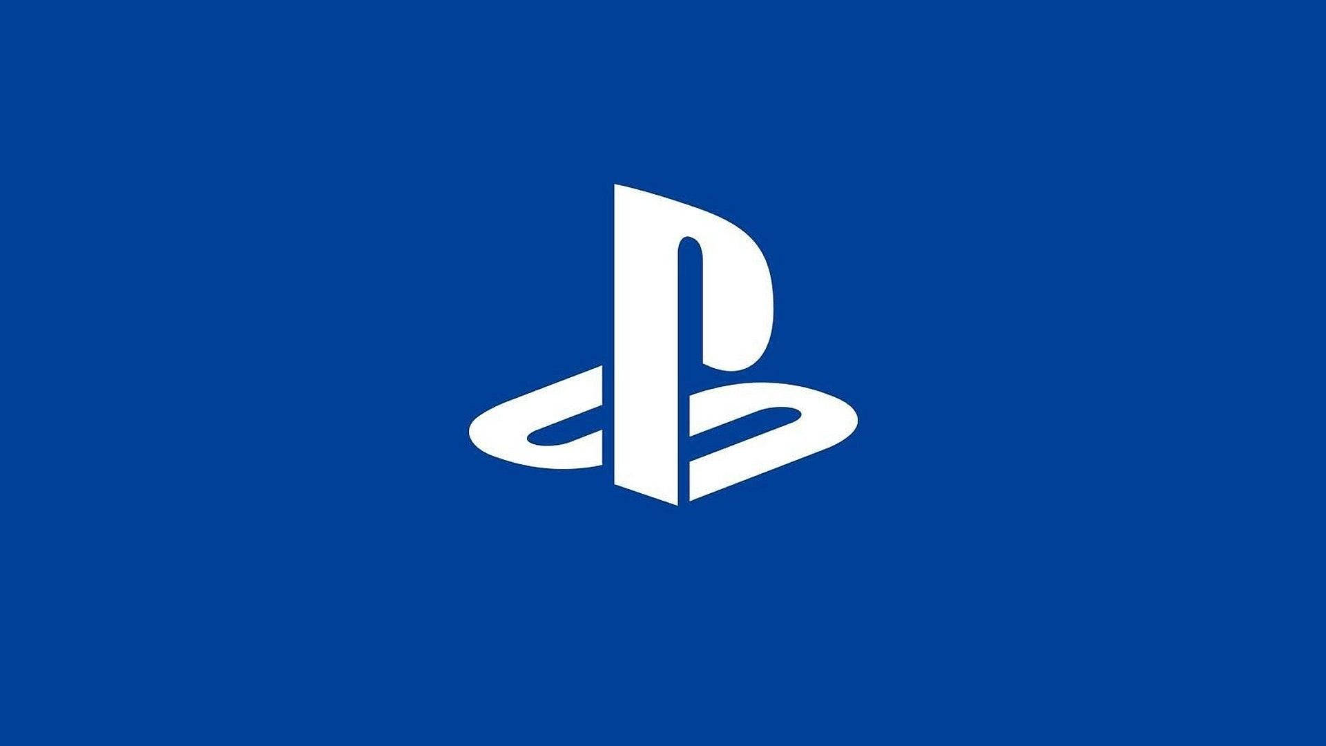 לוגו PS4 כחול עמוק טפט