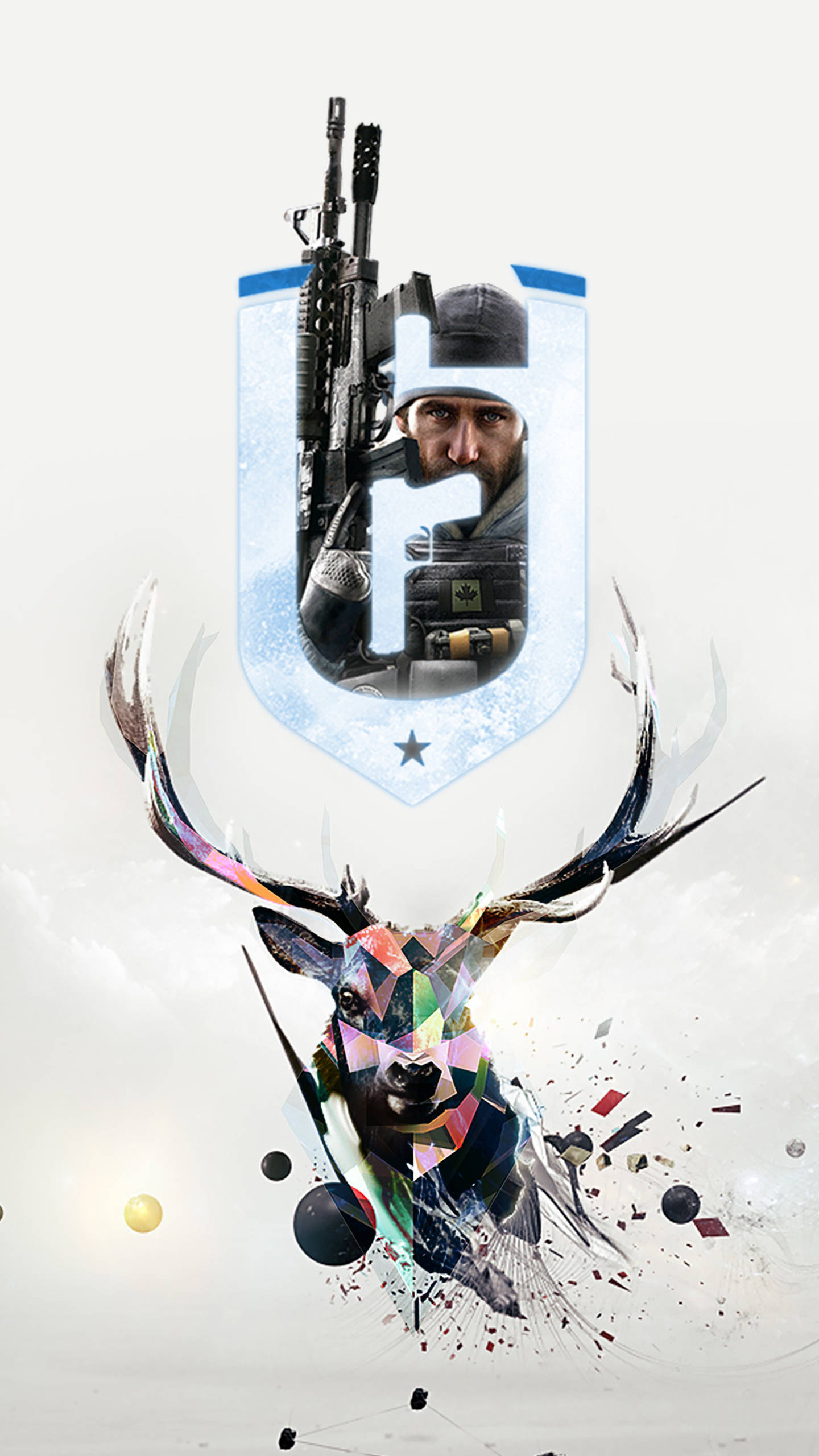 אומנות אסתטית של Rainbow Six Siege לאייפון טפט