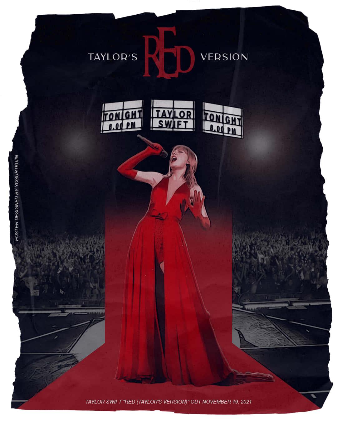 פוסטר הופעה של Red Taylors Version טפט