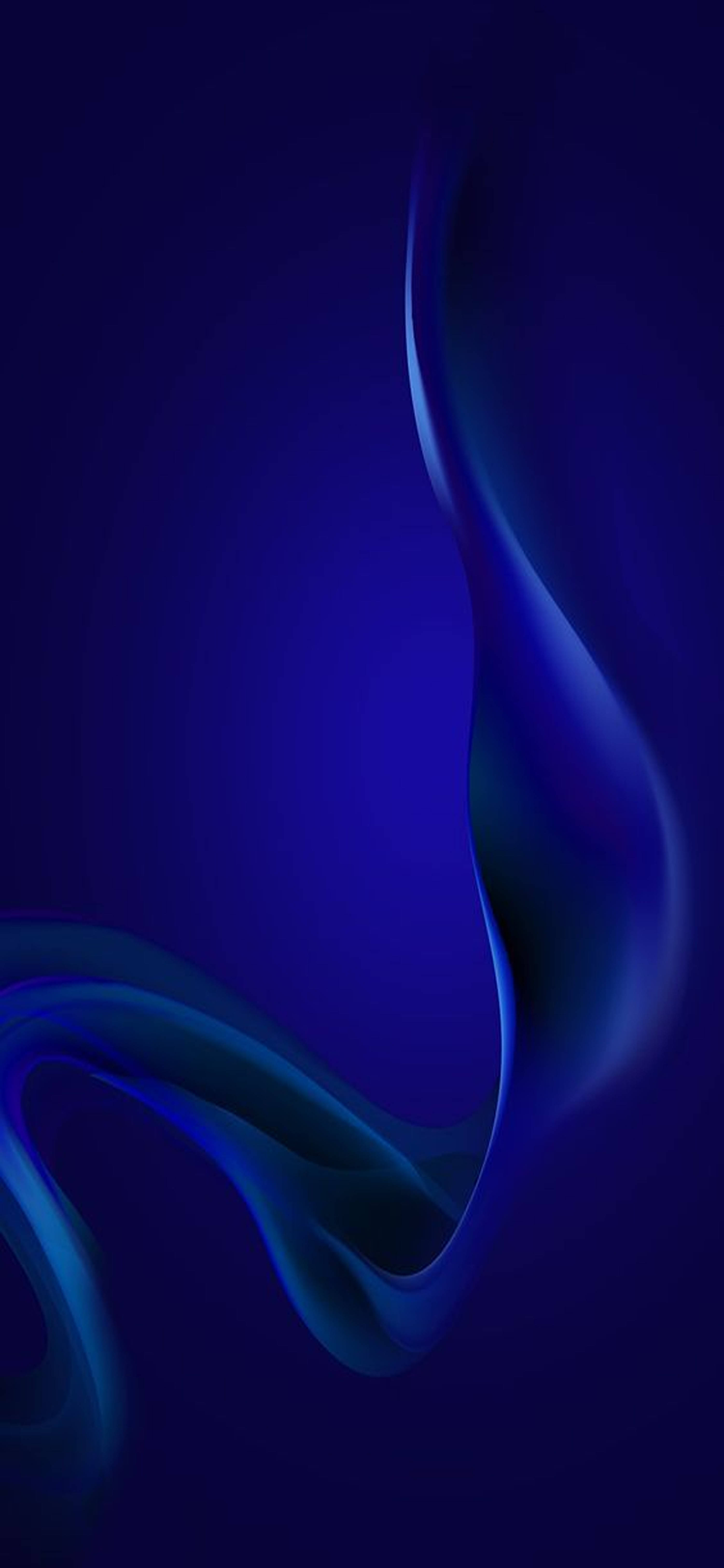 תכלת מלכותית מופשטת ל-Redmi Note 9 Pro טפט