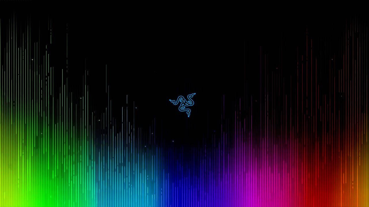 לוגו רזר כחול RGB 4K טפט