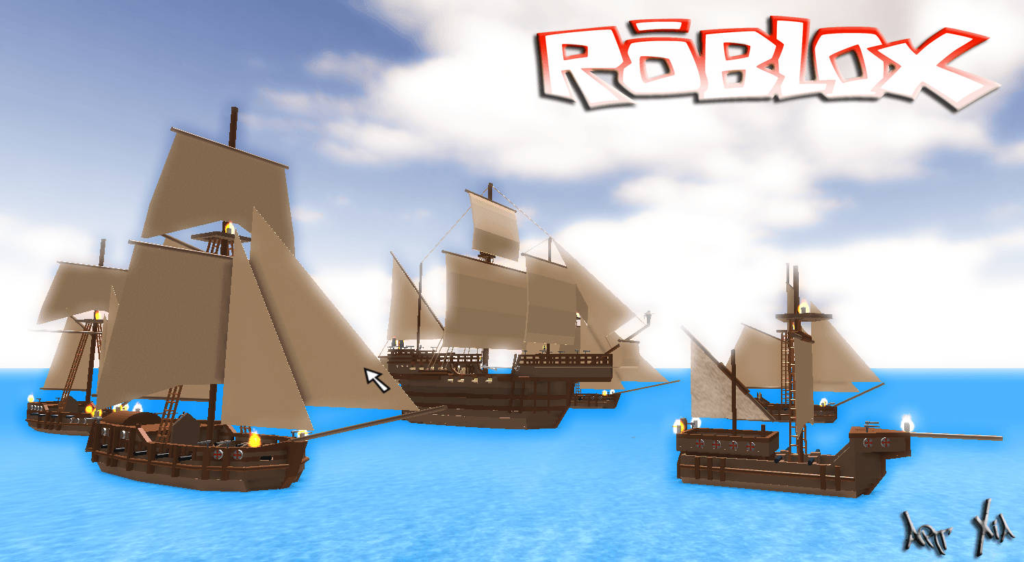 חווה הרפתקאות פיראטים ב-Roblox טפט