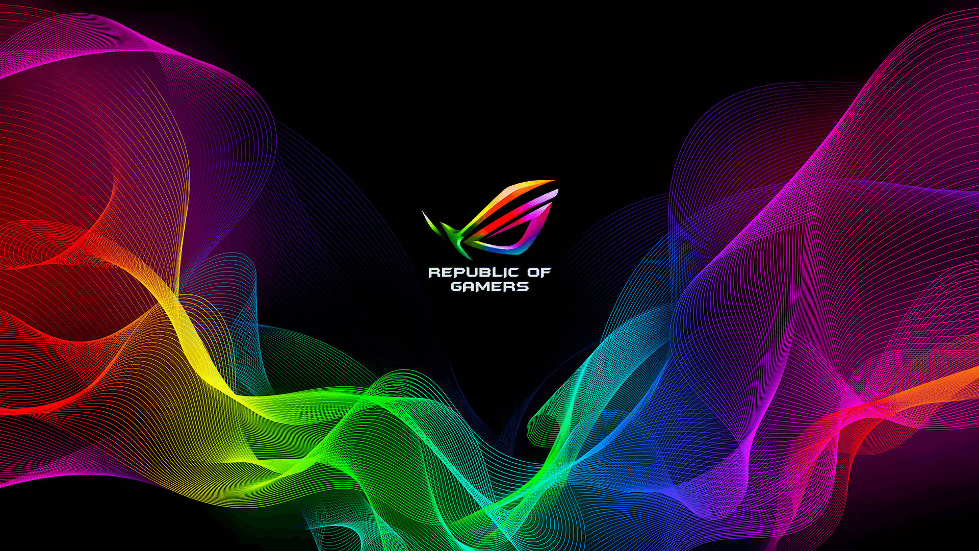 לוגו ROG RGB 4K טפט