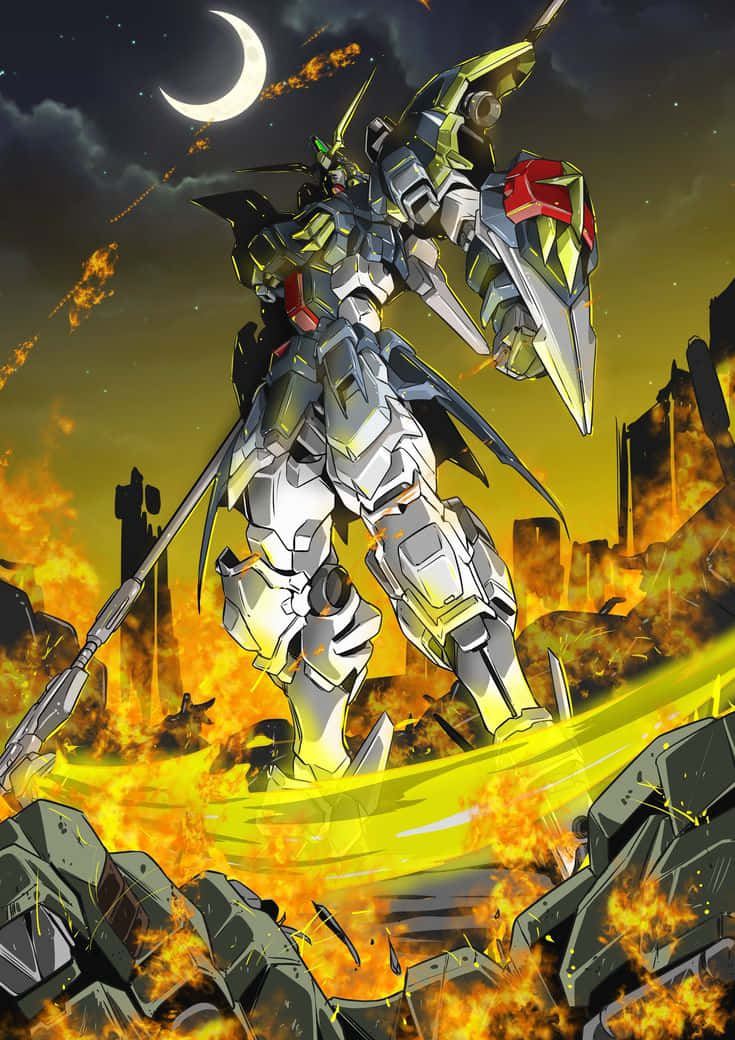 ה-RX-78-2 גאנדאם פועל בעוצמה טפט