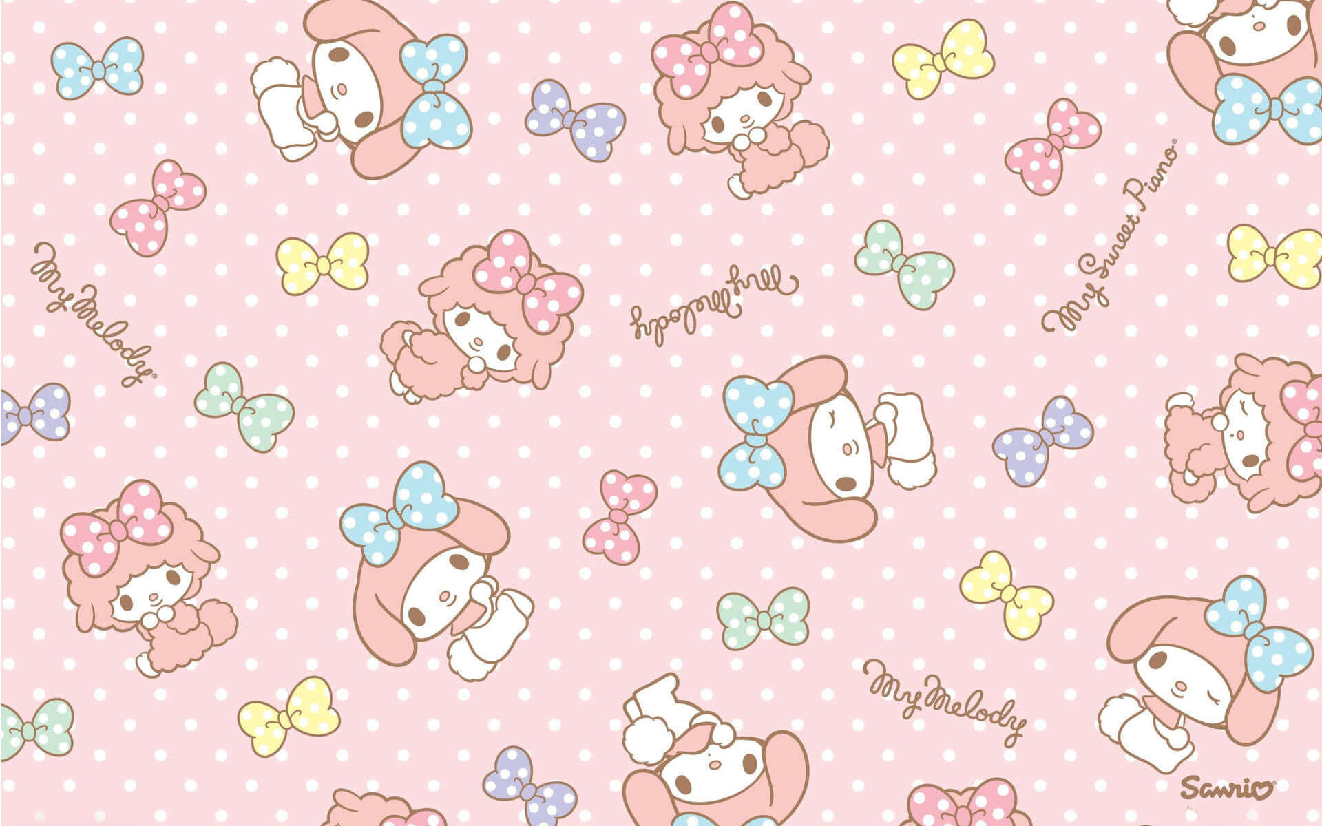 גלו את הקסם של Sanrio עם נוף עיר לילי מסתורי זה טפט