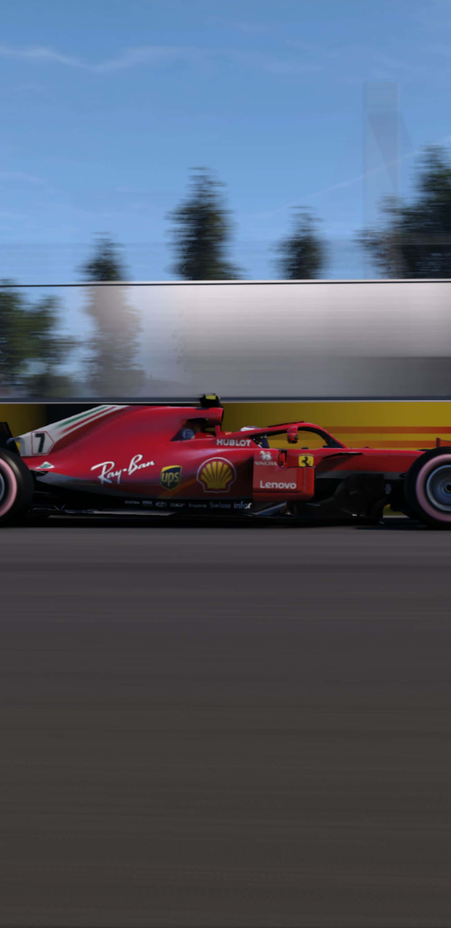 פרארי SF71H מכונית מרוץ רקע Pixel 3xl F1 2018 טפט