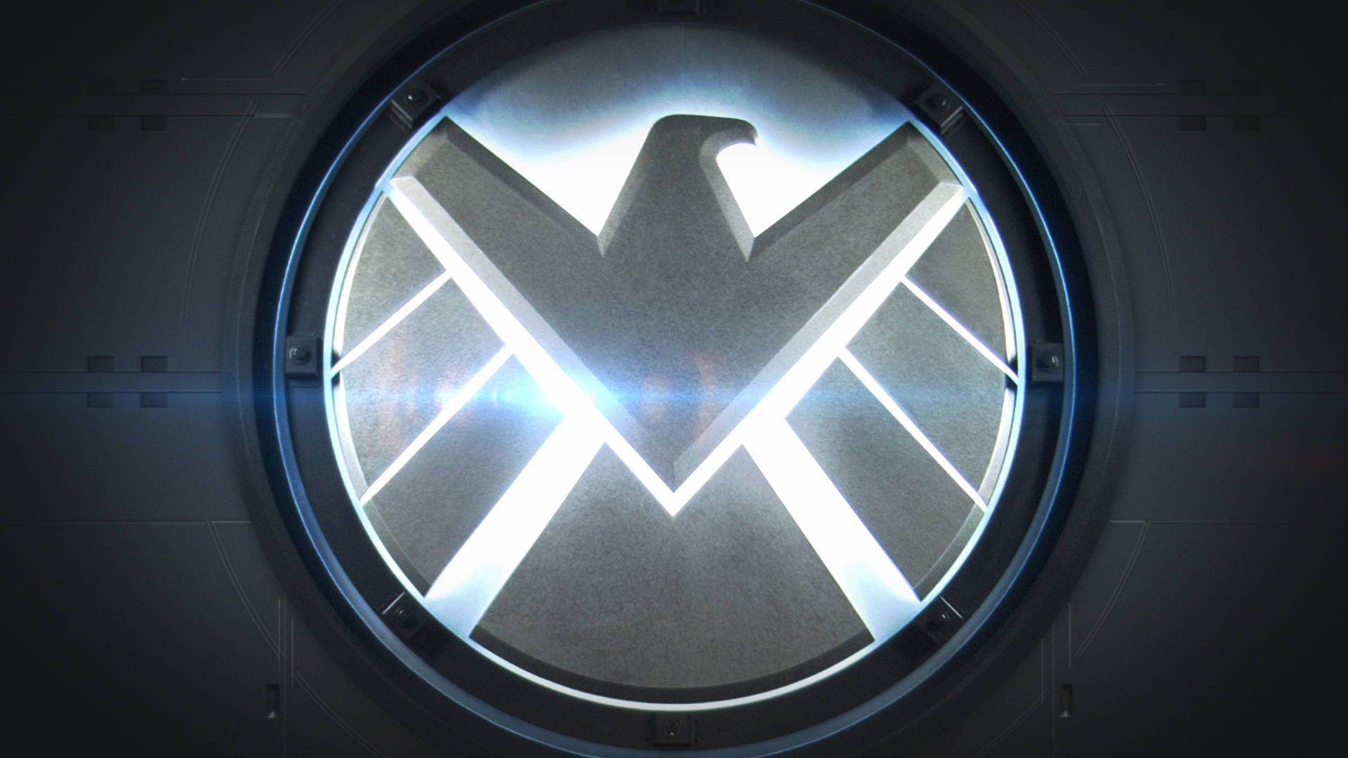 סמל מסנוור של סוכני SHIELD טפט