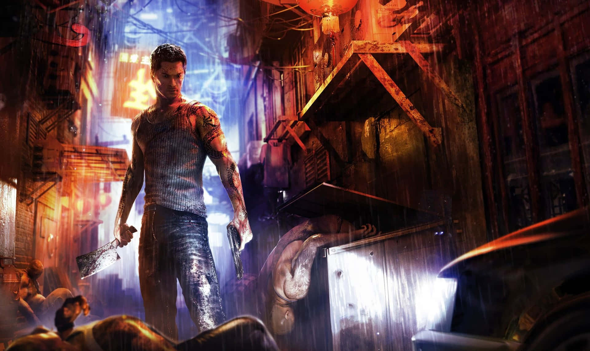חקור את העולם התחתון הפלילי של הונג קונג ב-Sleeping Dogs טפט