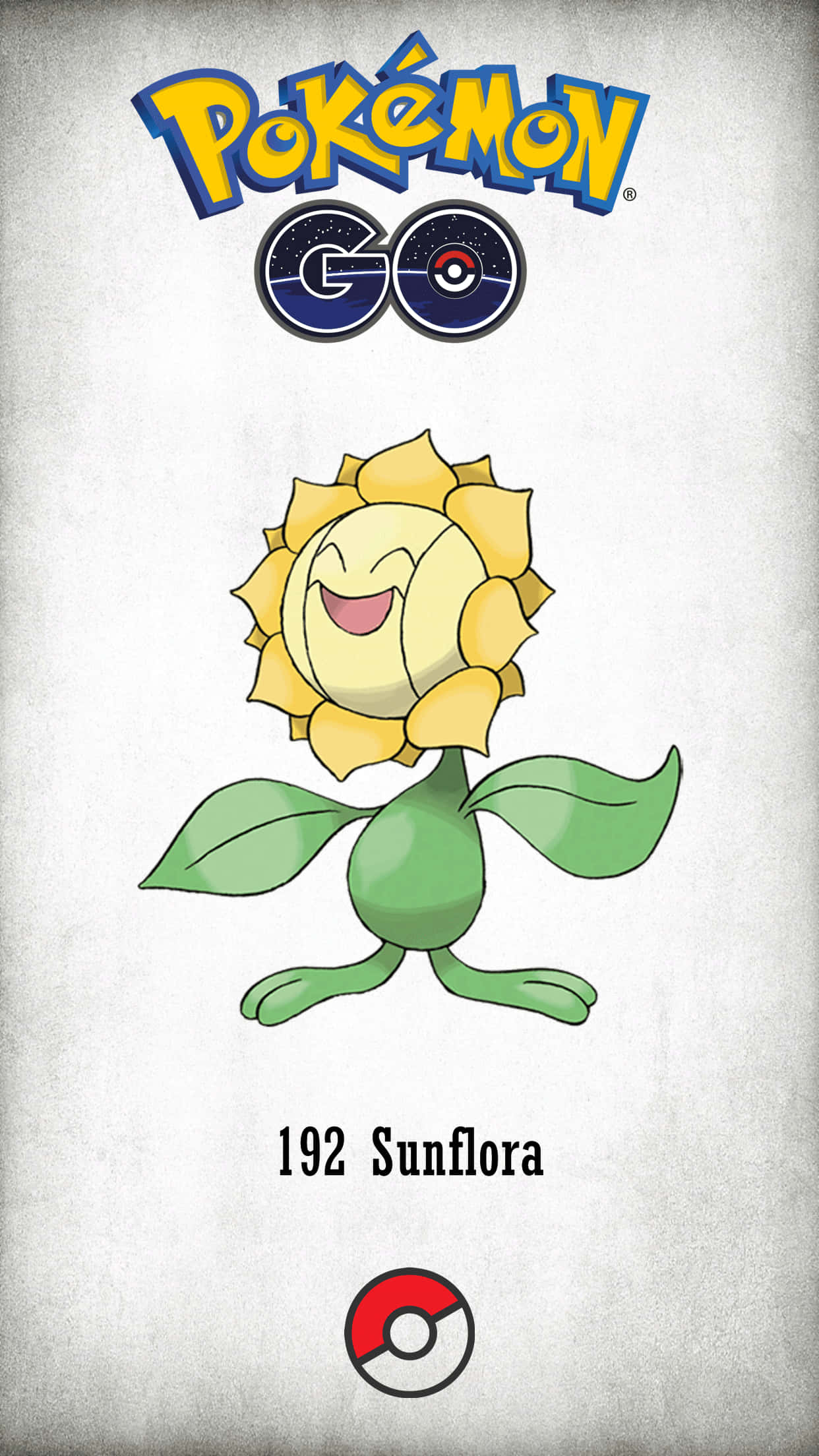 Sunflora בפוקימון גו טפט
