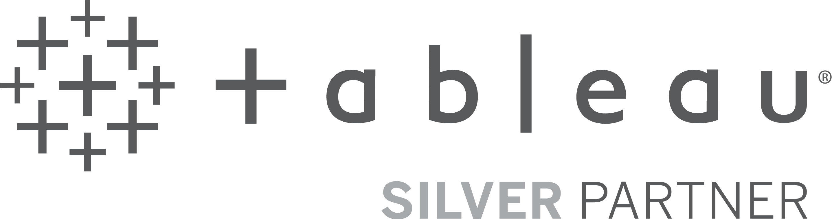 לוגו שותף כסף של Tableau Software טפט