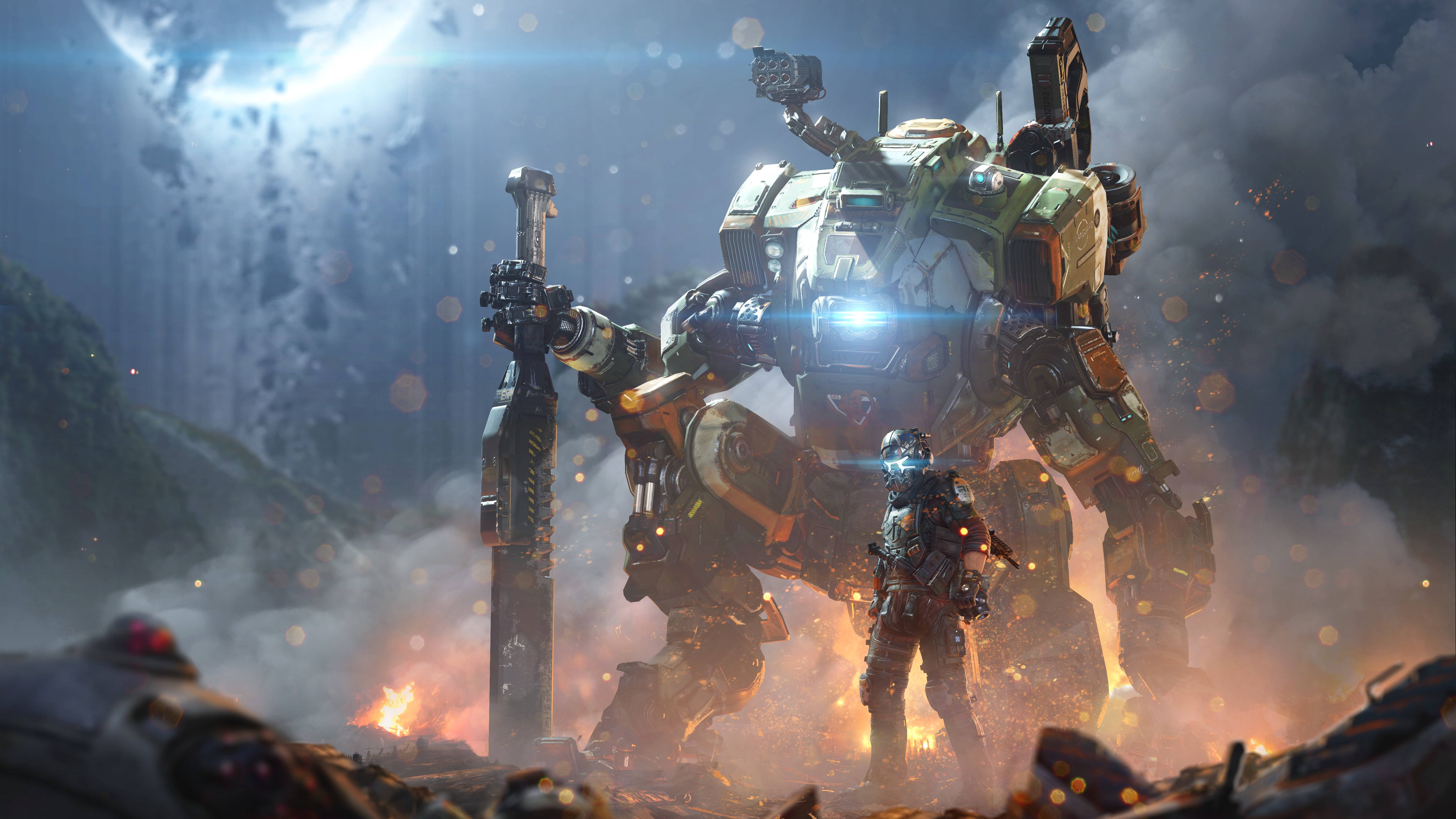 Titanfall 2 4K גיימינג טפט