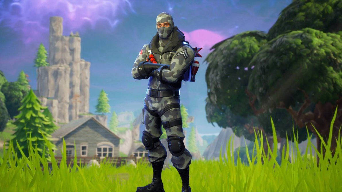 'תעשה טריק או Treat עם עור ה-Havoc בנושא ליל כל הקדושים ב-Fortnite!' טפט