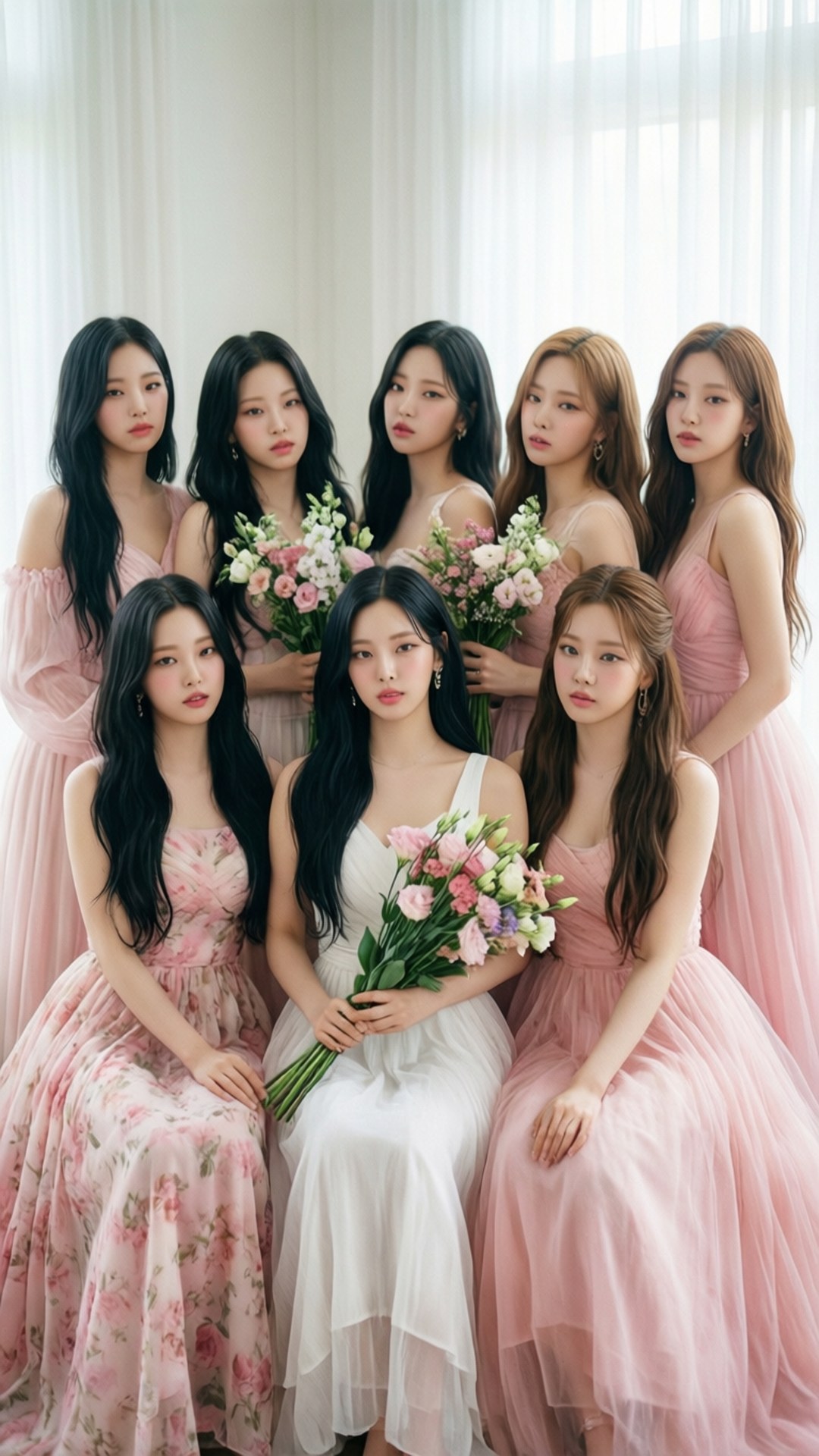 TWICE בפריחה טפט