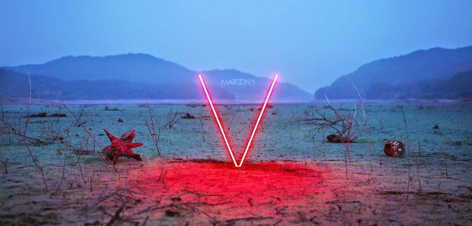 עטיפת אלבום V של להקת Maroon 5 טפט