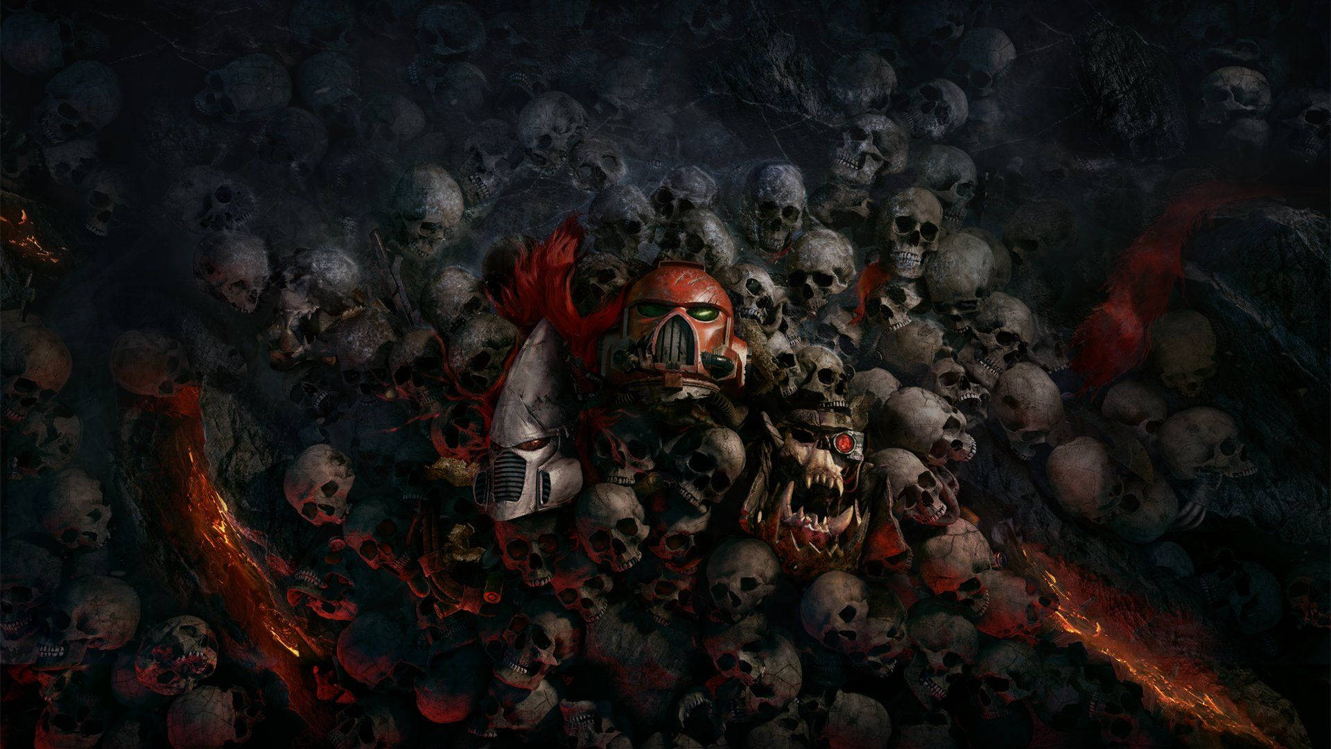 גולגולות Warhammer 40000 Dawn Of War טפט