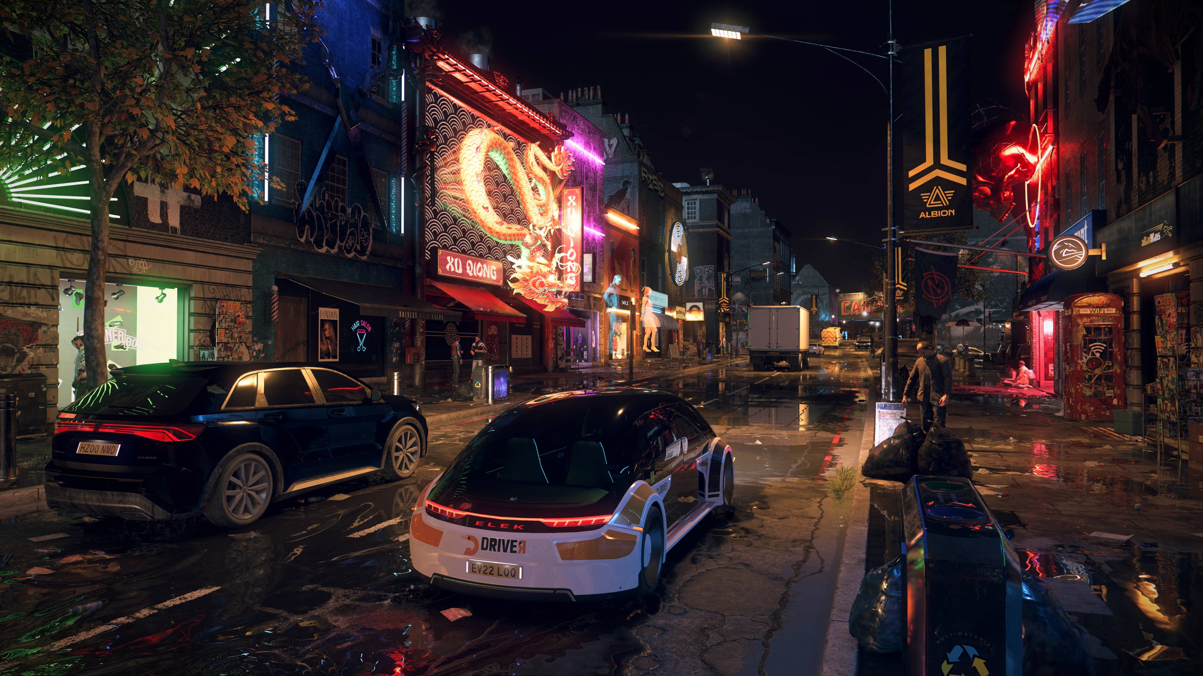 Watch Dogs כביש 8K גיימינג טפט