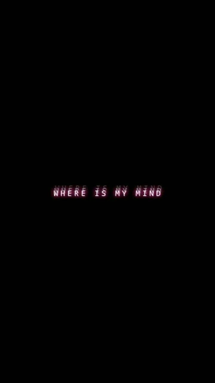 גרפיקת גליץ' Where Is My Mind טפט