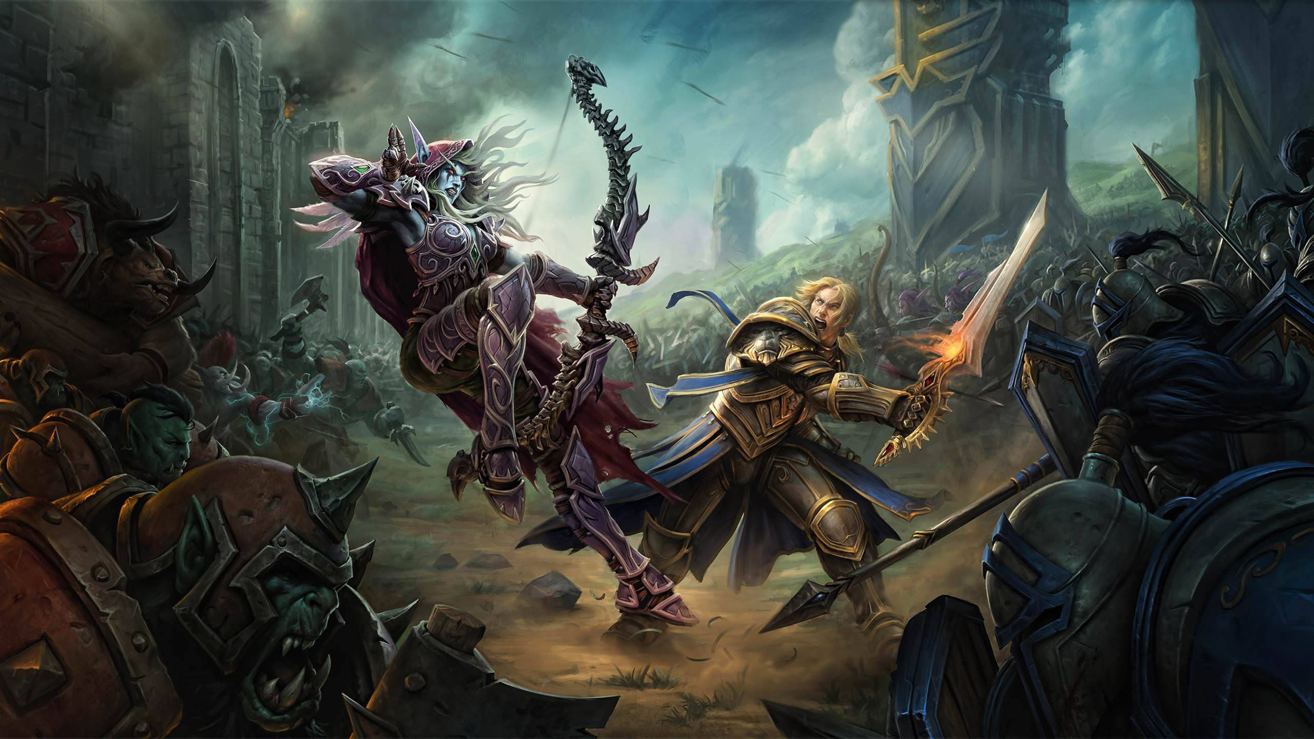 World of Warcraft 1440p גיימינג טפט