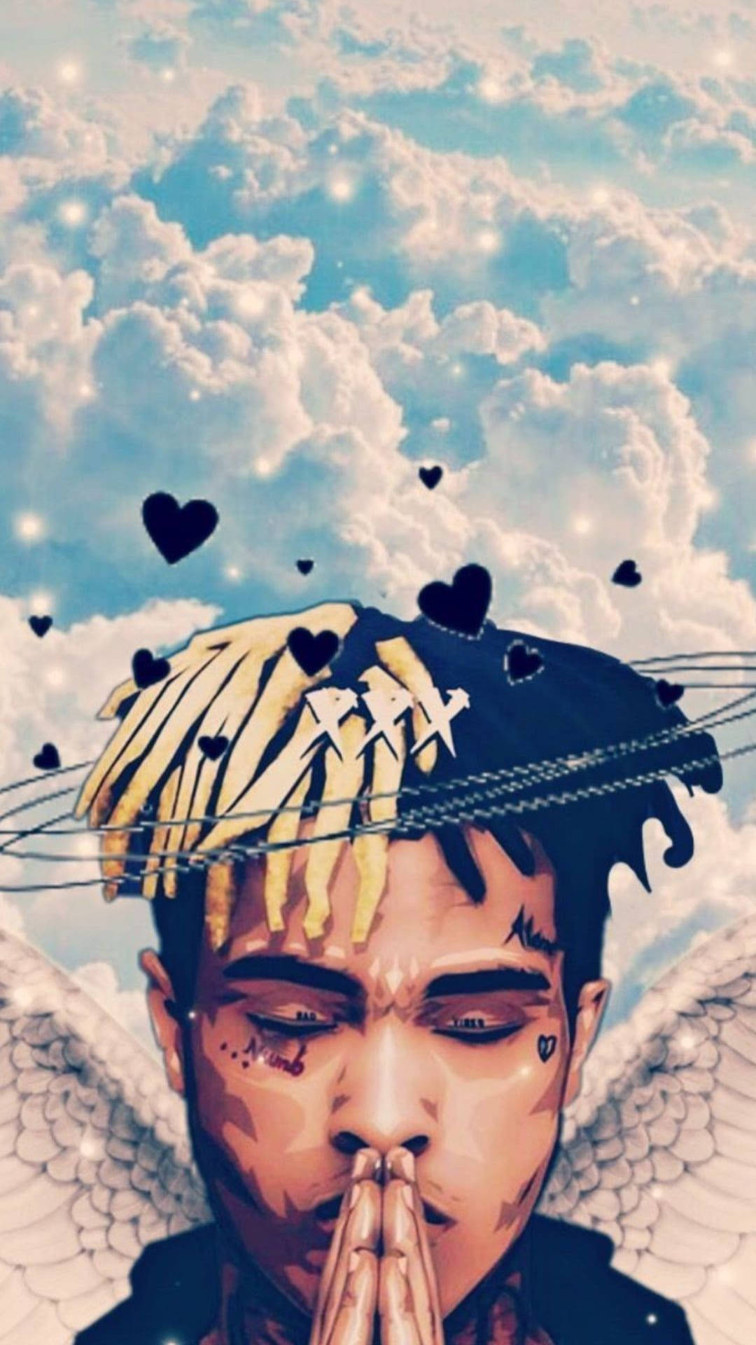 Xxxtentacion אנימה כנפי מלאך טפט