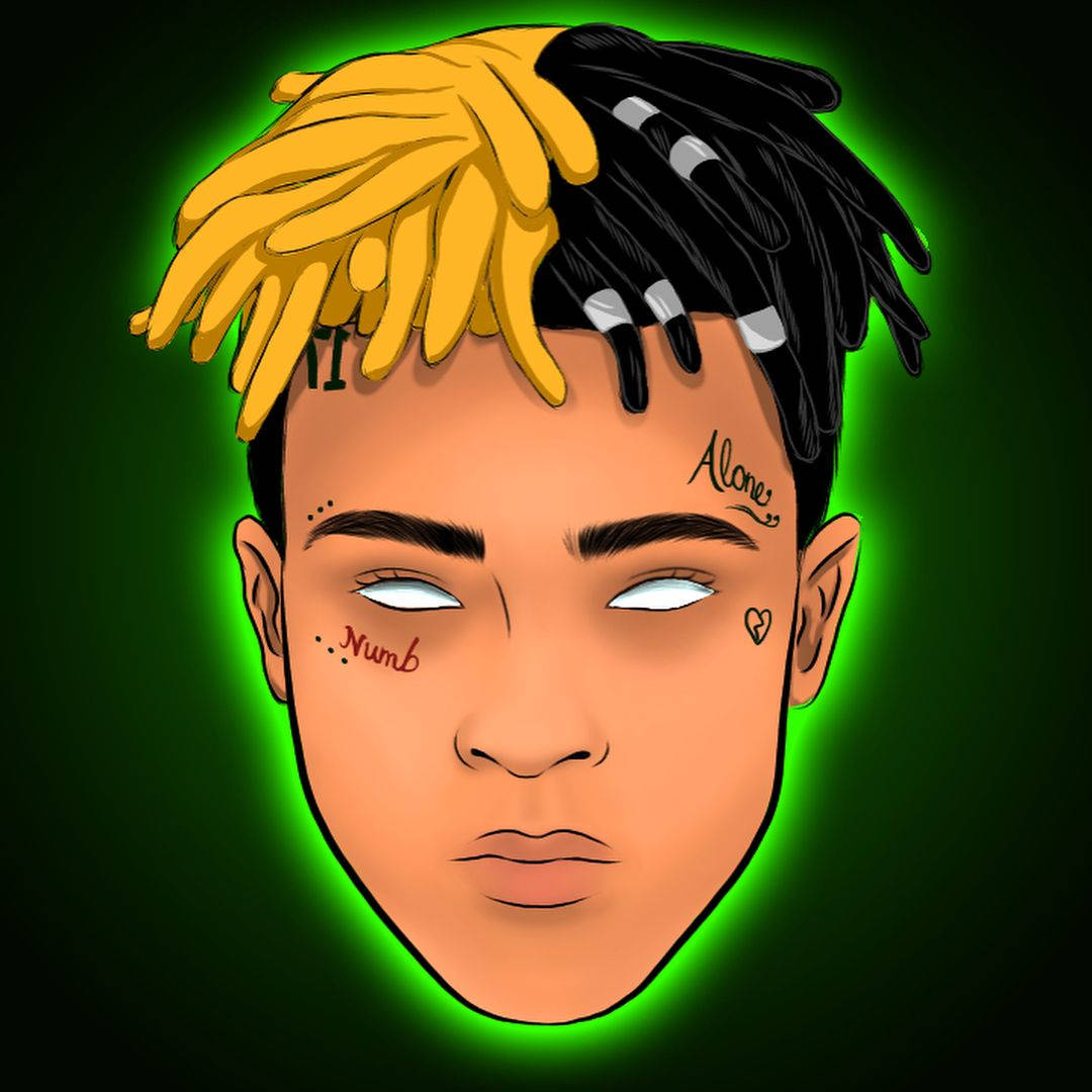 XXXTentacion אנימה ללא עיניים טפט