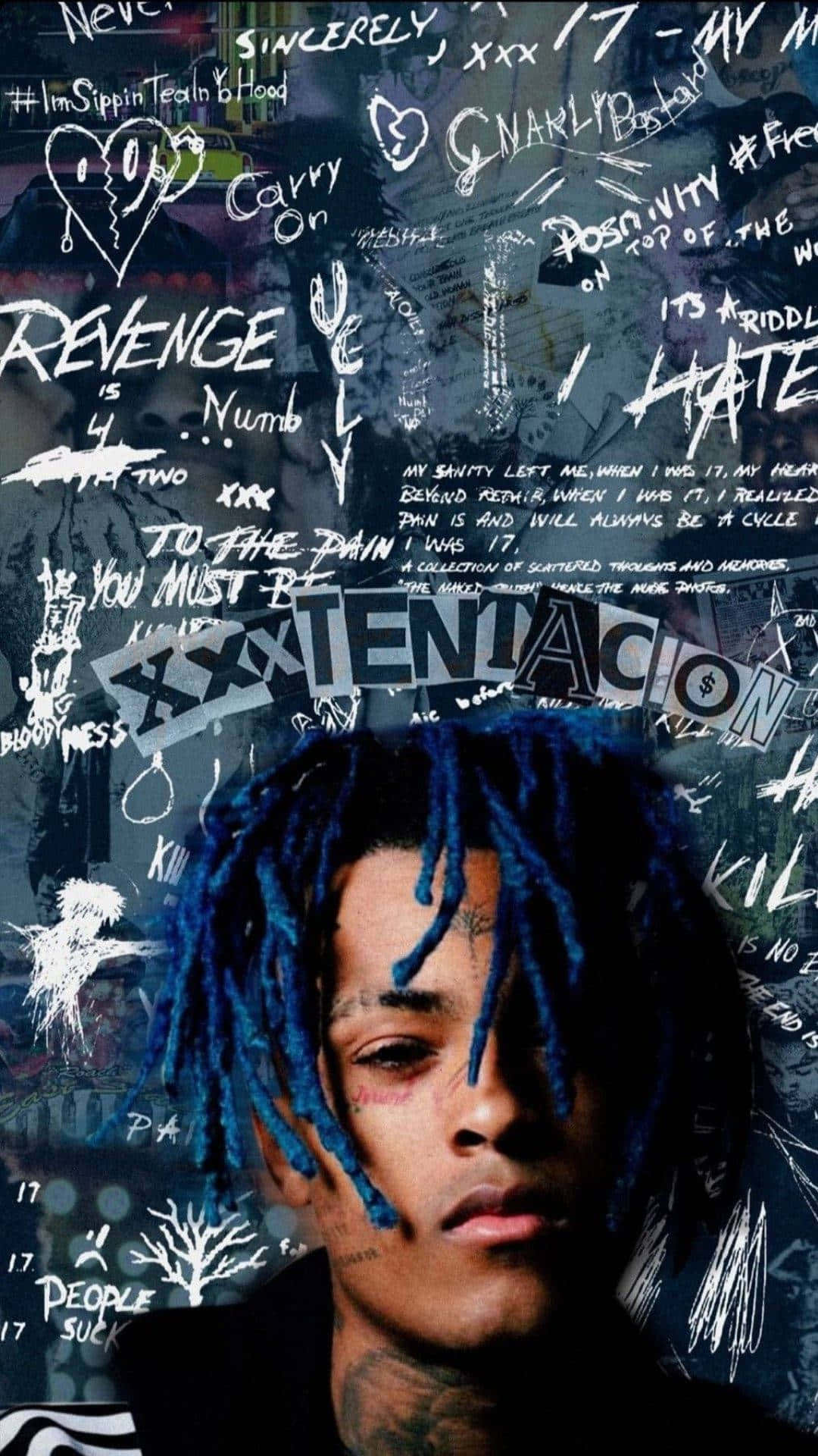 איורים של Xxxtentacion לתמונת פרופיל טפט