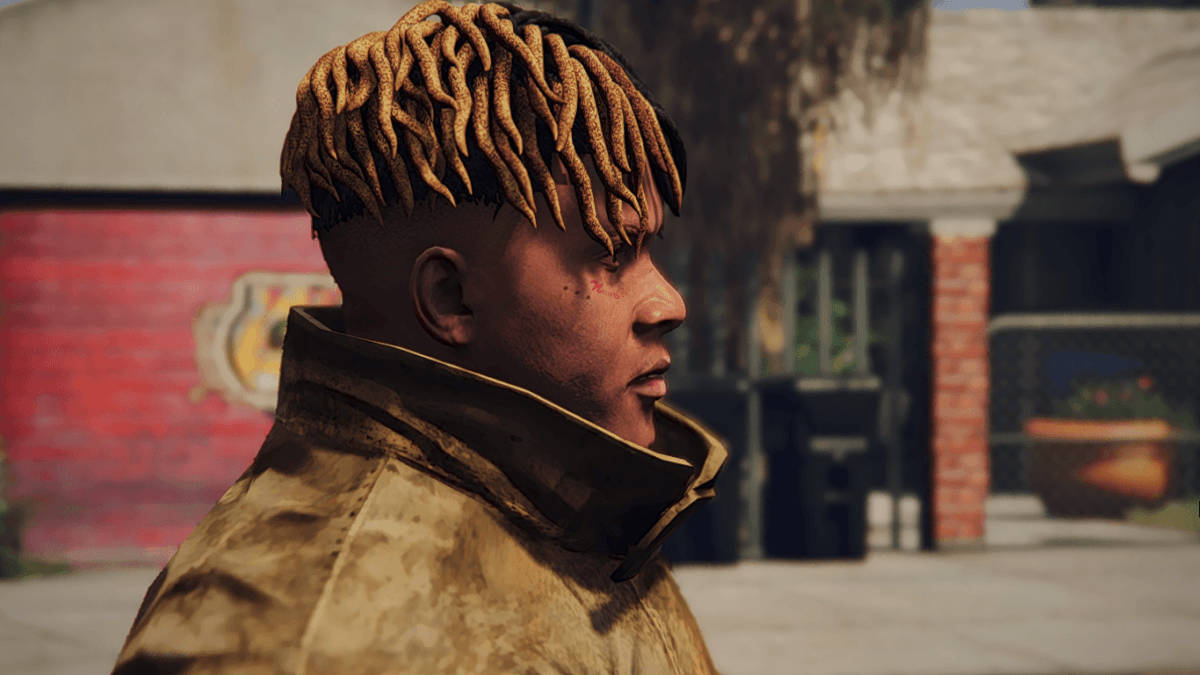 אמנות אנימה מגניבה של Xxxtentacion טפט
