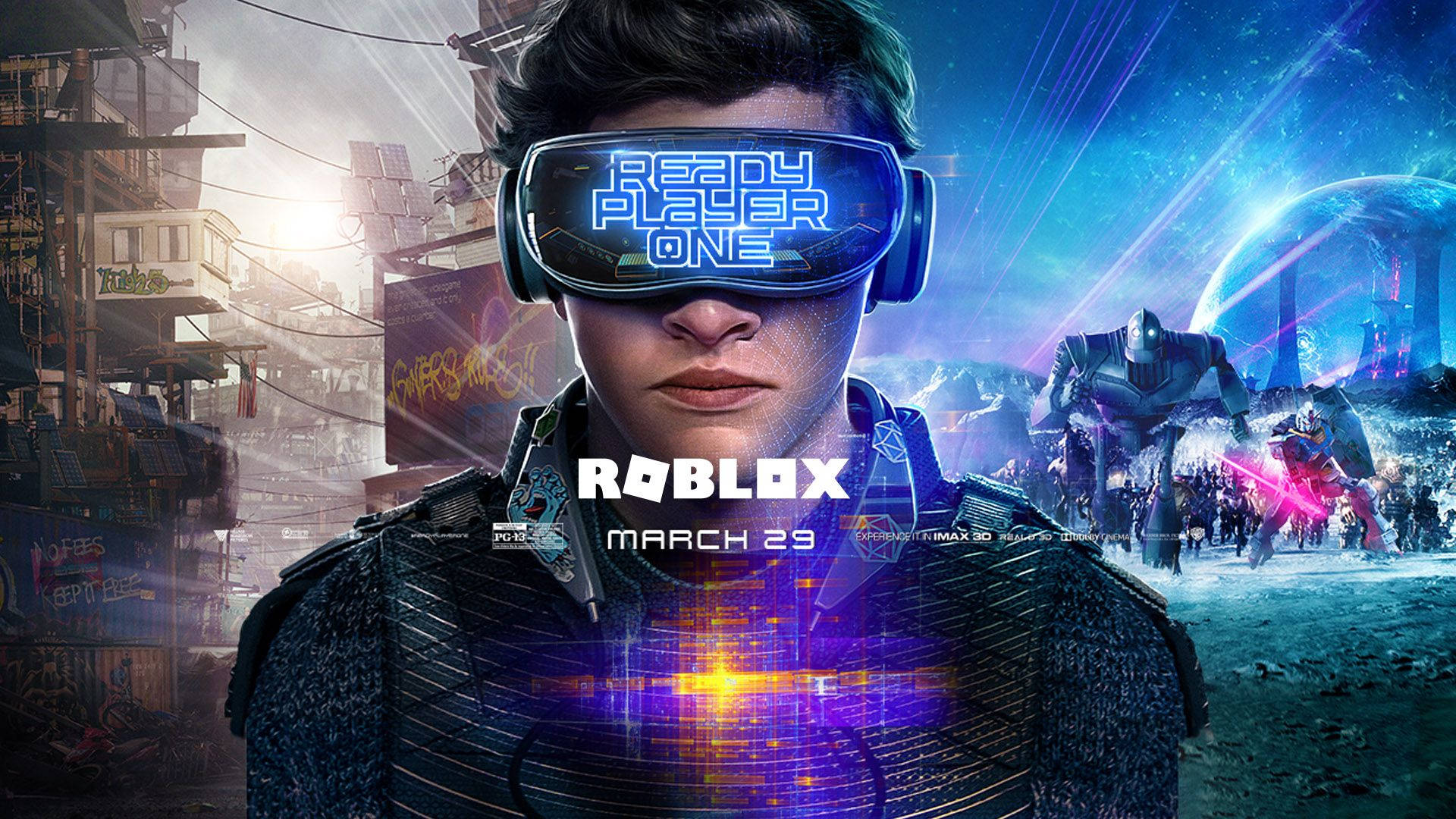 טפט מגניב ואיכותי של אווטאר רובלוקס ב-Ready Player One